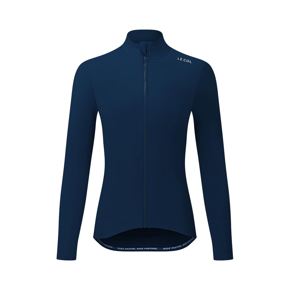 Women's Pro Aqua Zero Long Sleeve Cycling Jersey - Breathable Water Resistant Bike Shirt with Rear Pockets & Zip Closure | Perfect for Road Biking, Mountain Cycling & Outdoor Sports
