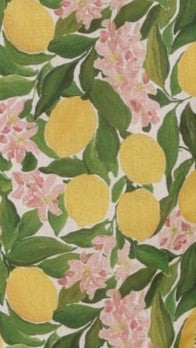 Cartia Mini Dress - Lemon Print Floral Summer Dress for Women, Casual Party Wear, Beach Vacation Outfit