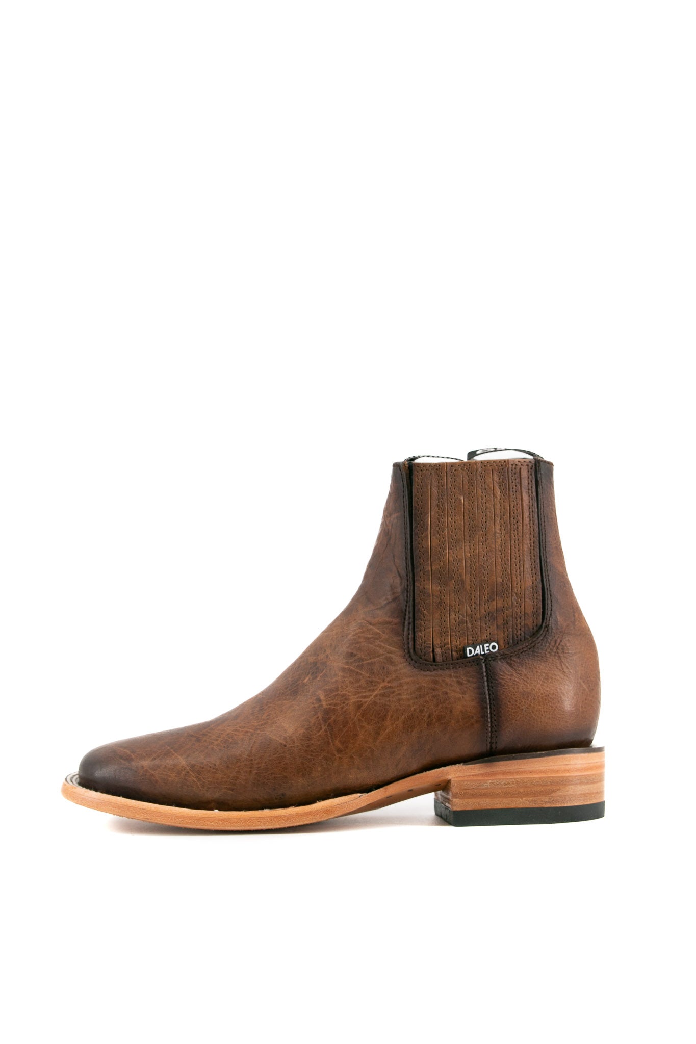 Men's Square Toe Ankle Boots - Comfortable Leather Work Boots for Men, Casual & Outdoor Wear - Perfect for Hiking, Work & Everyday Use
