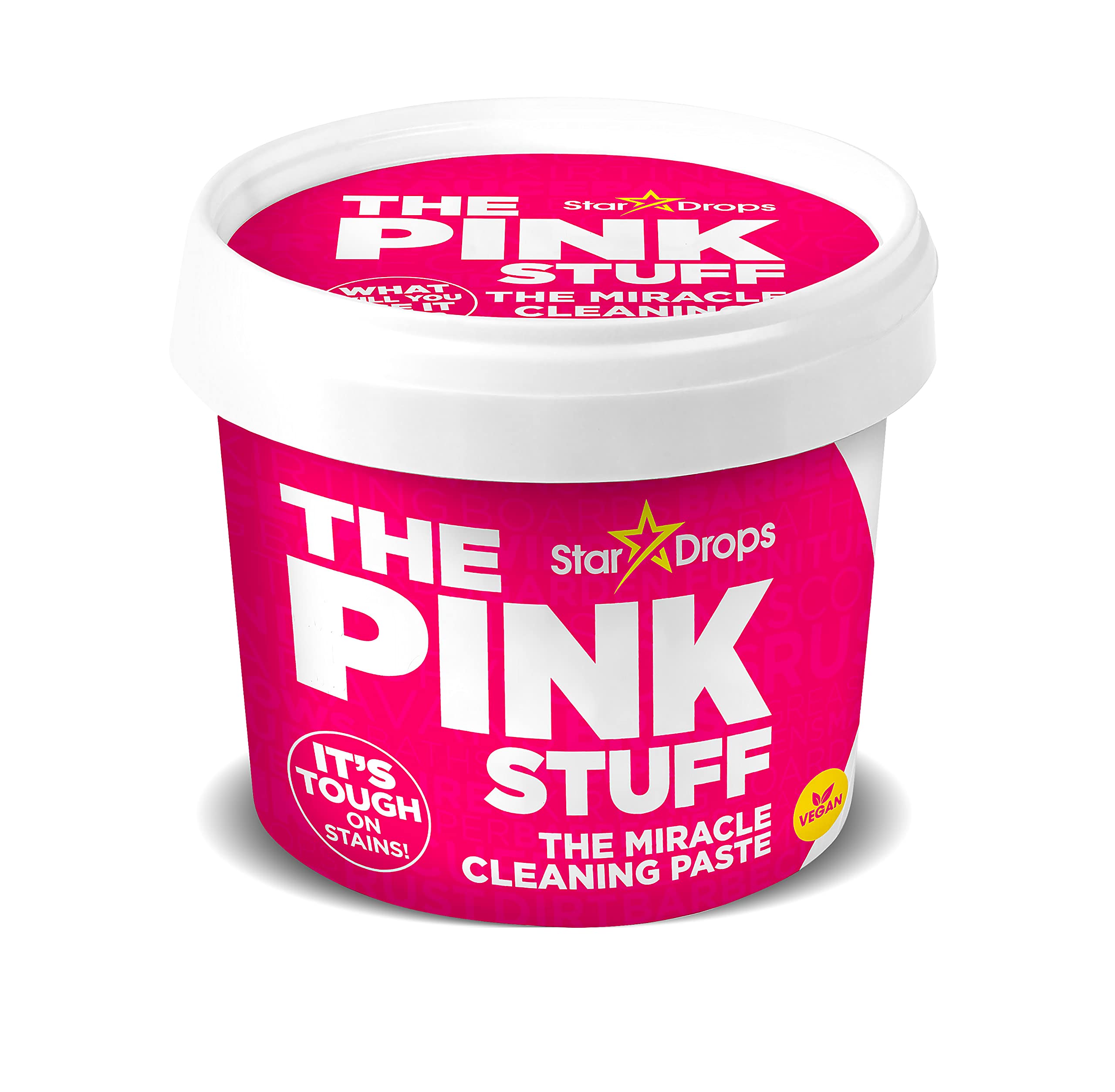 Stardrops The Pink Stuff Miracle Cleaning Paste & Multi-Purpose Spray Bundle (2 Paste + 1 Spray) - Heavy Duty Stain Remover for Kitchen, Bathroom, Oven, Grill - Perfect for Home & Commercial Cleaning
