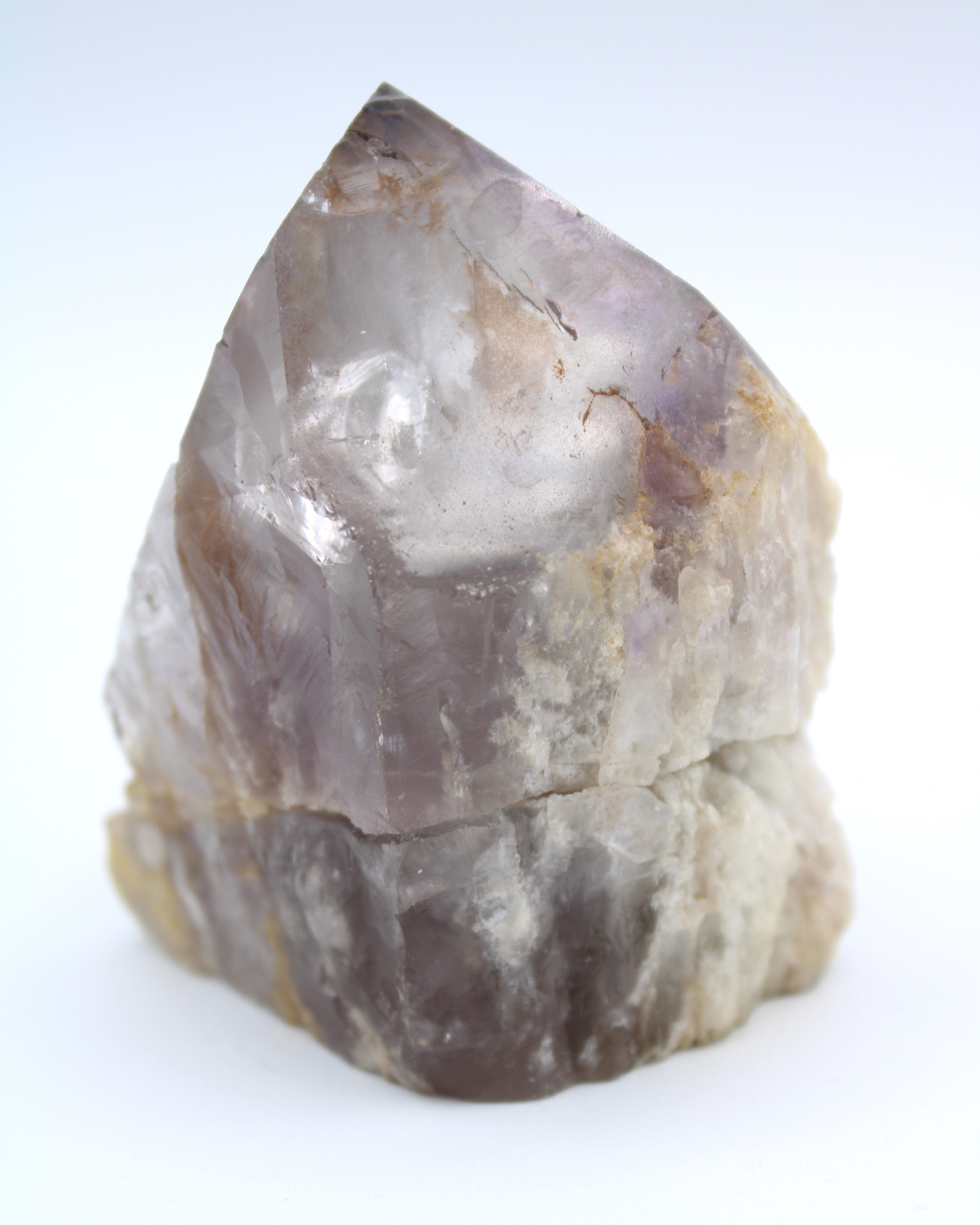 Natural Bahai Amethyst Point Crystal - Rare Closed Mine Specimen | Healing Stone for Meditation, Home Decor & Spiritual Gifts