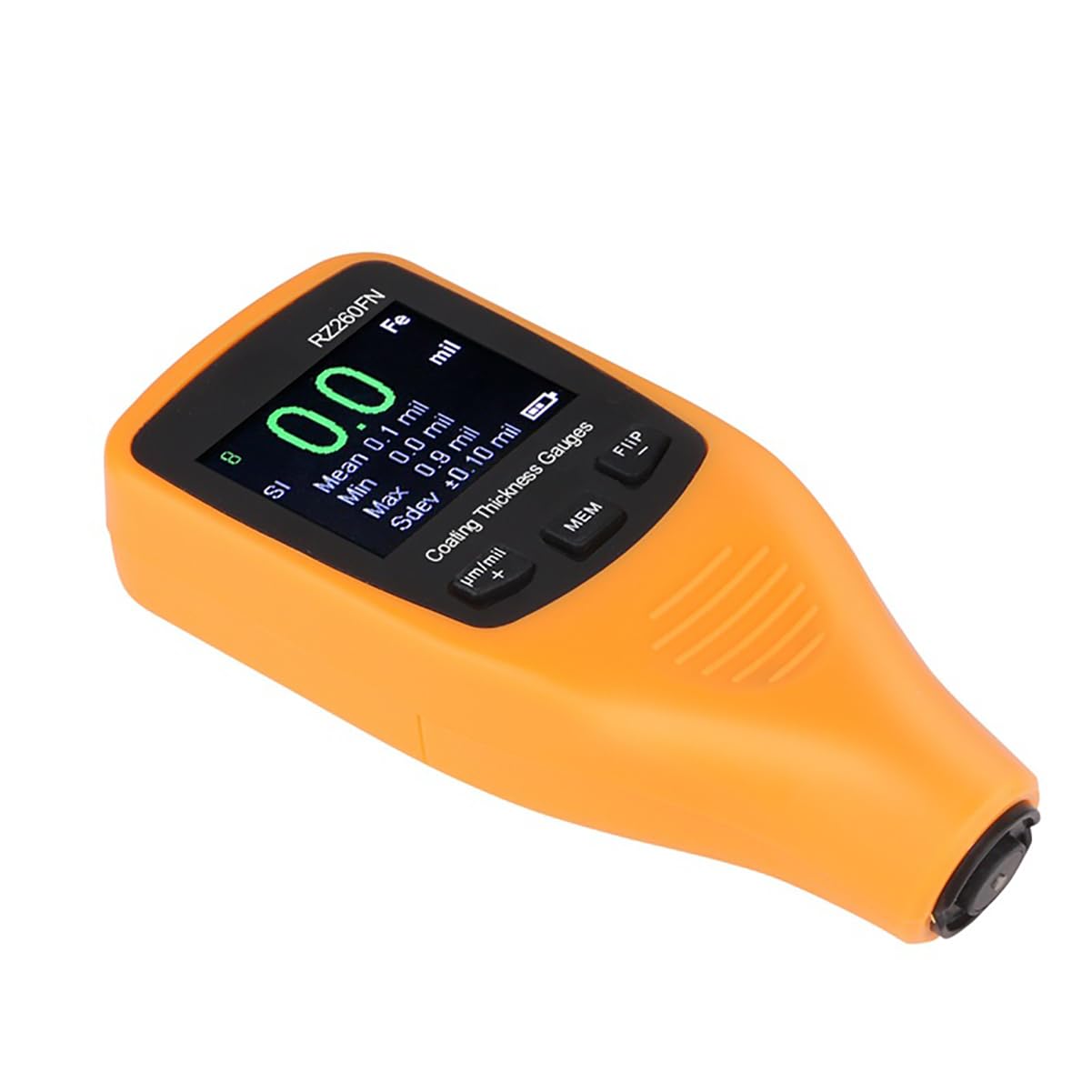 Coldwind Digital Coating Thickness Gauge - Auto Fe/NFe Detection Paint Meter for Cars | Automotive Paint Thickness Tester | Essential Tool for Used Car Buyers & Auto Body Shops (Perfect for Vehicle Inspection & Quality Control)