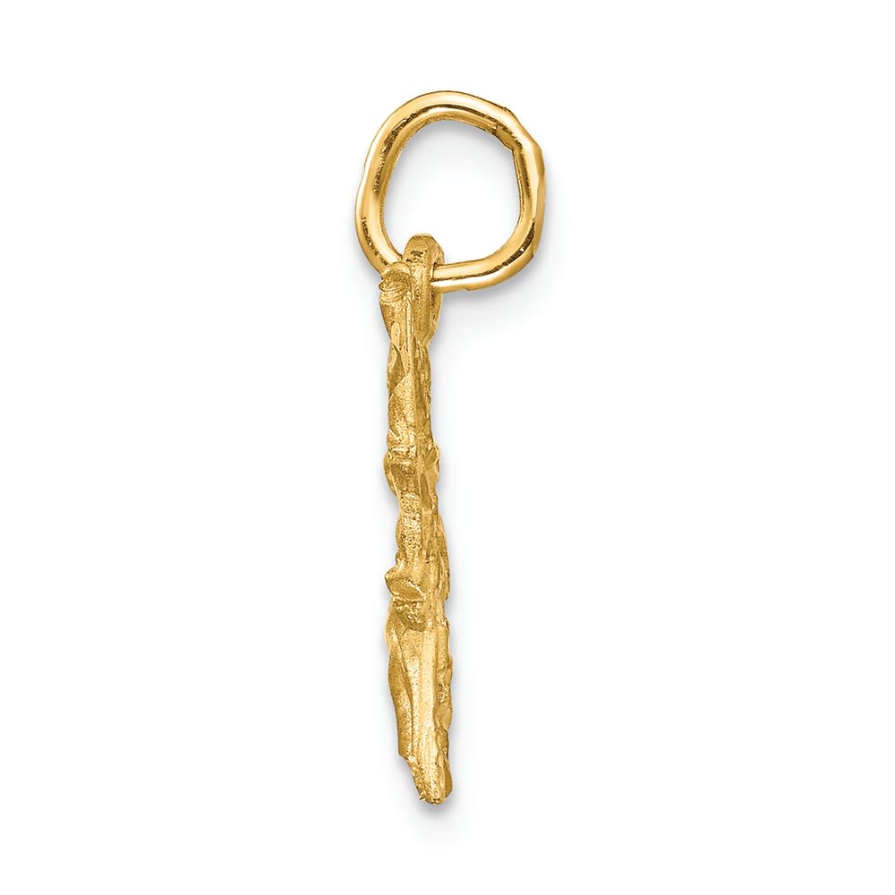 14K Yellow Gold Sagittarius Zodiac Charm Pendant - FJC Finejewelers - Perfect for Birthdays, Anniversaries & Astrology Gifts