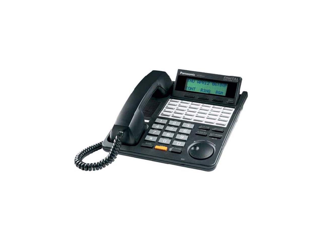 Panasonic KX-T7453 Corded Office Telephone - Black | Business Phone System with Caller ID, Speakerphone & Expandable Lines | Perfect for Small Offices, Home Offices & Reception Desks