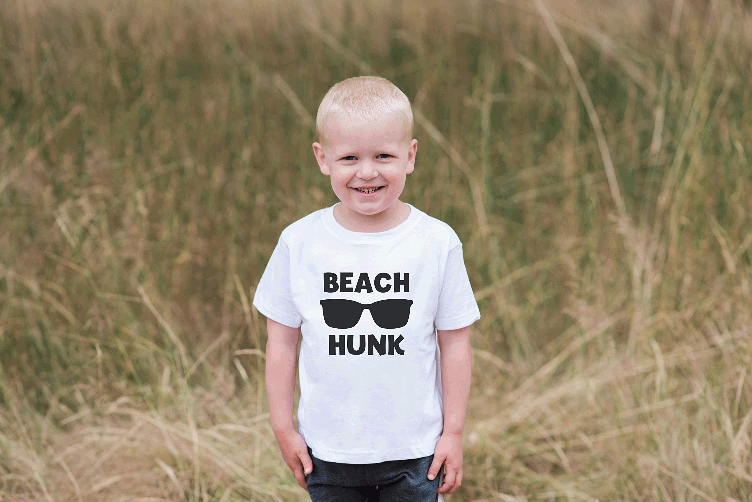 7 ate 9 Apparel Kids Summer Boys White T-Shirt - Soft Cotton Beachwear for Boys, Perfect for Vacation, Pool Party & Outdoor Activities