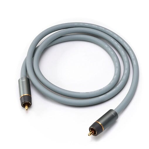 DD ddHiFi TC100S Portable Digital Interface & RC100C RCA OCC Coaxial Cable (Detachable Version) - High-Quality Audio Connection for Home Theater, Studio & Hi-Fi Systems