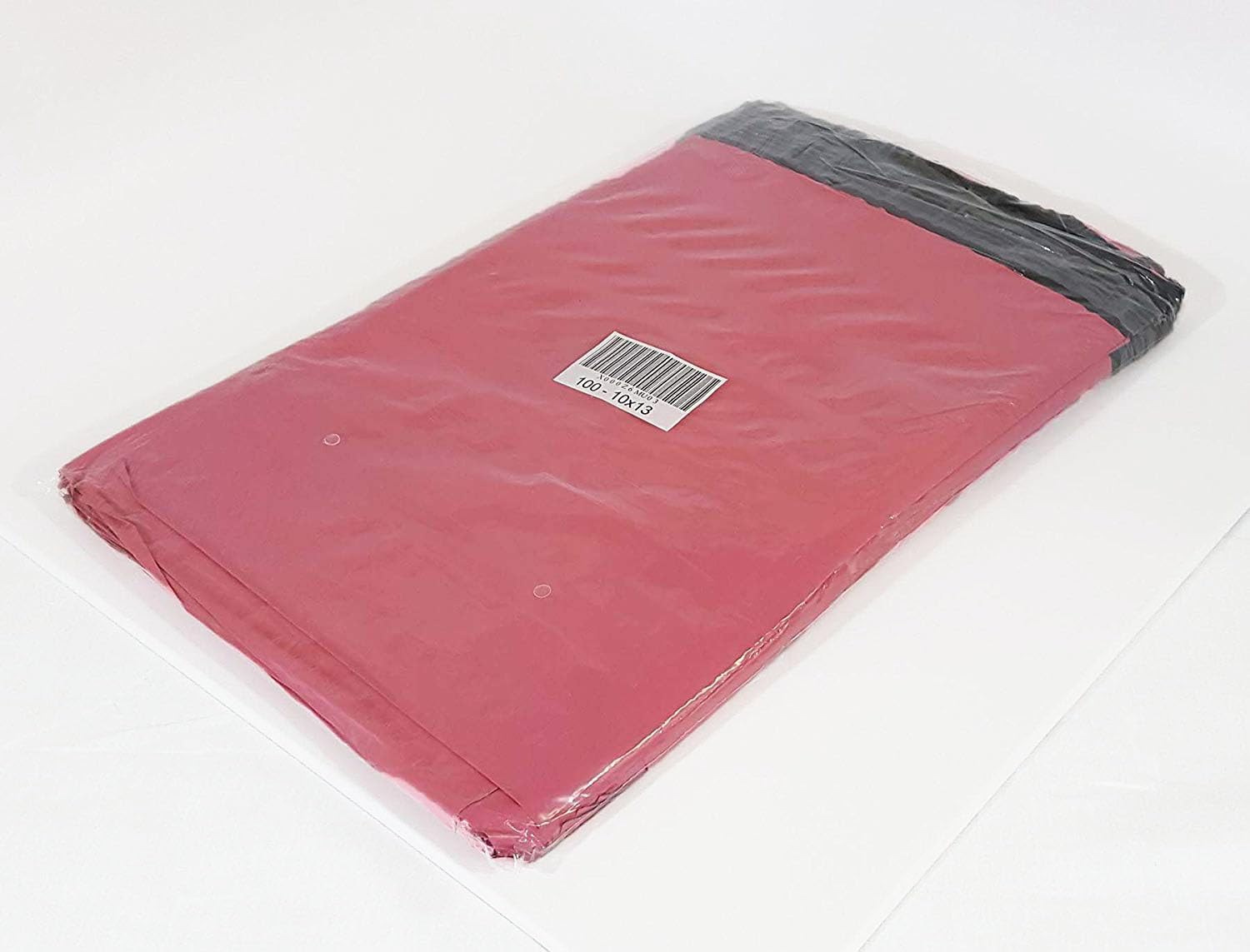 100-Pack 10x13 Inch Hot Pink Poly Mailer Envelopes - Waterproof Shipping Bags for Ecommerce, Clothing, Jewelry & Small Business Packaging