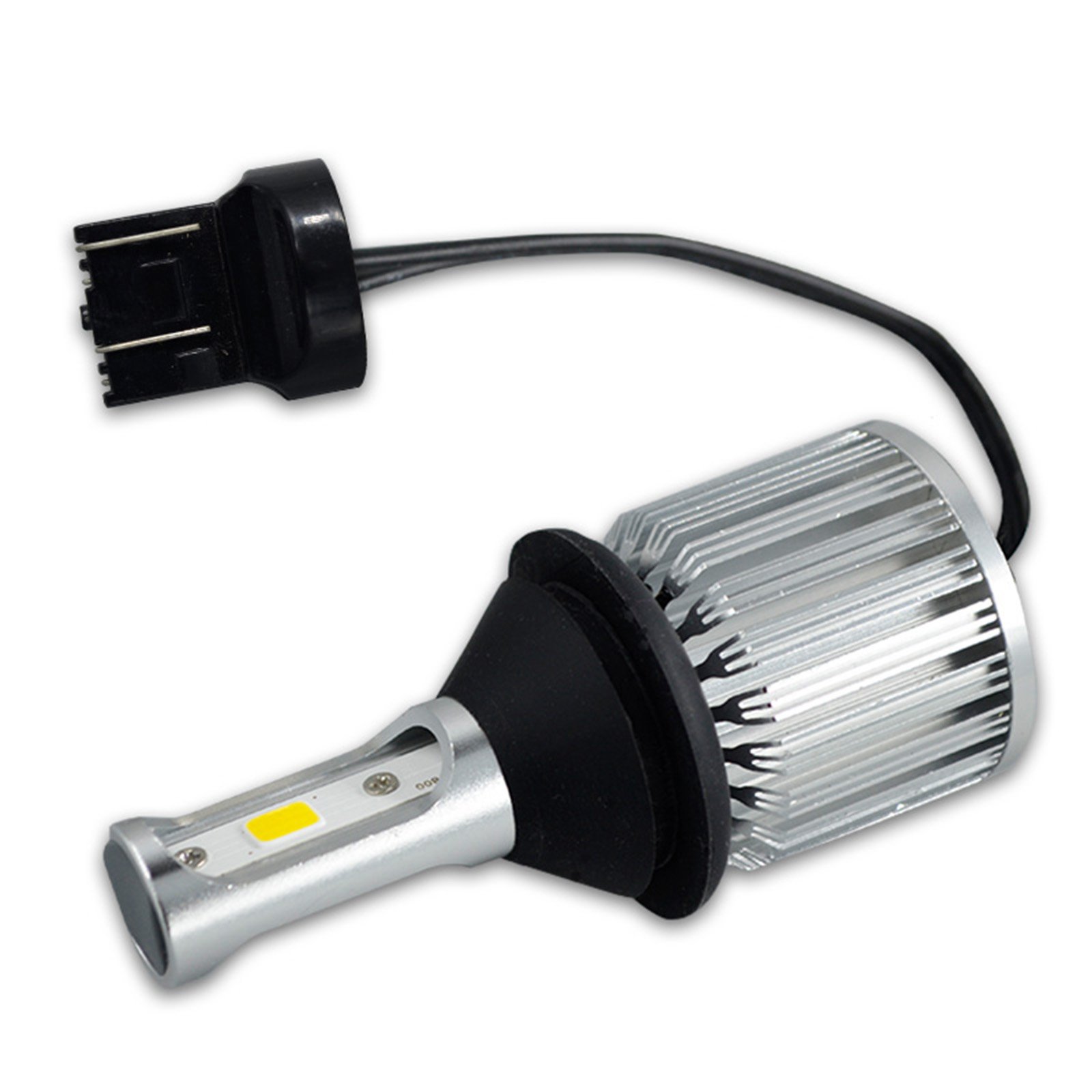 SOCAL-LED 7443 LED Bulb COB 30W 3000LM Super Bright Reverse Light Backup Bulbs - 12V-24V, 6000K Xenon White (Pack of 2) - Perfect for Trucks, SUVs, and Cars - Enhanced Nighttime Visibility for Safer Reversing
