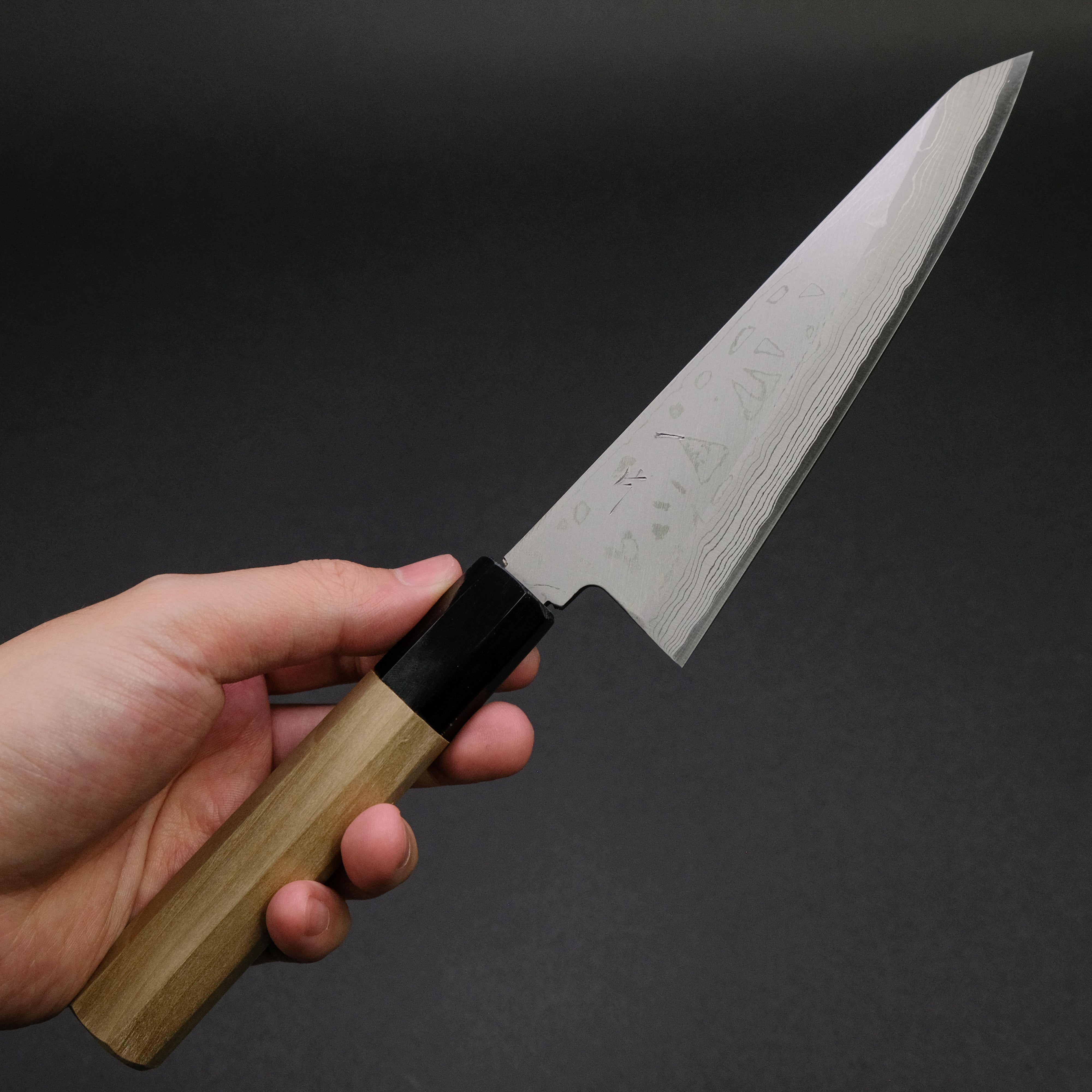 Premium Hitohira White #2 Damascus Honesuki Knife - 150mm Single Bevel Japanese Boning Knife with Ho Wood Handle - Perfect for Poultry Butchery, Sushi Prep & Professional Kitchen Use