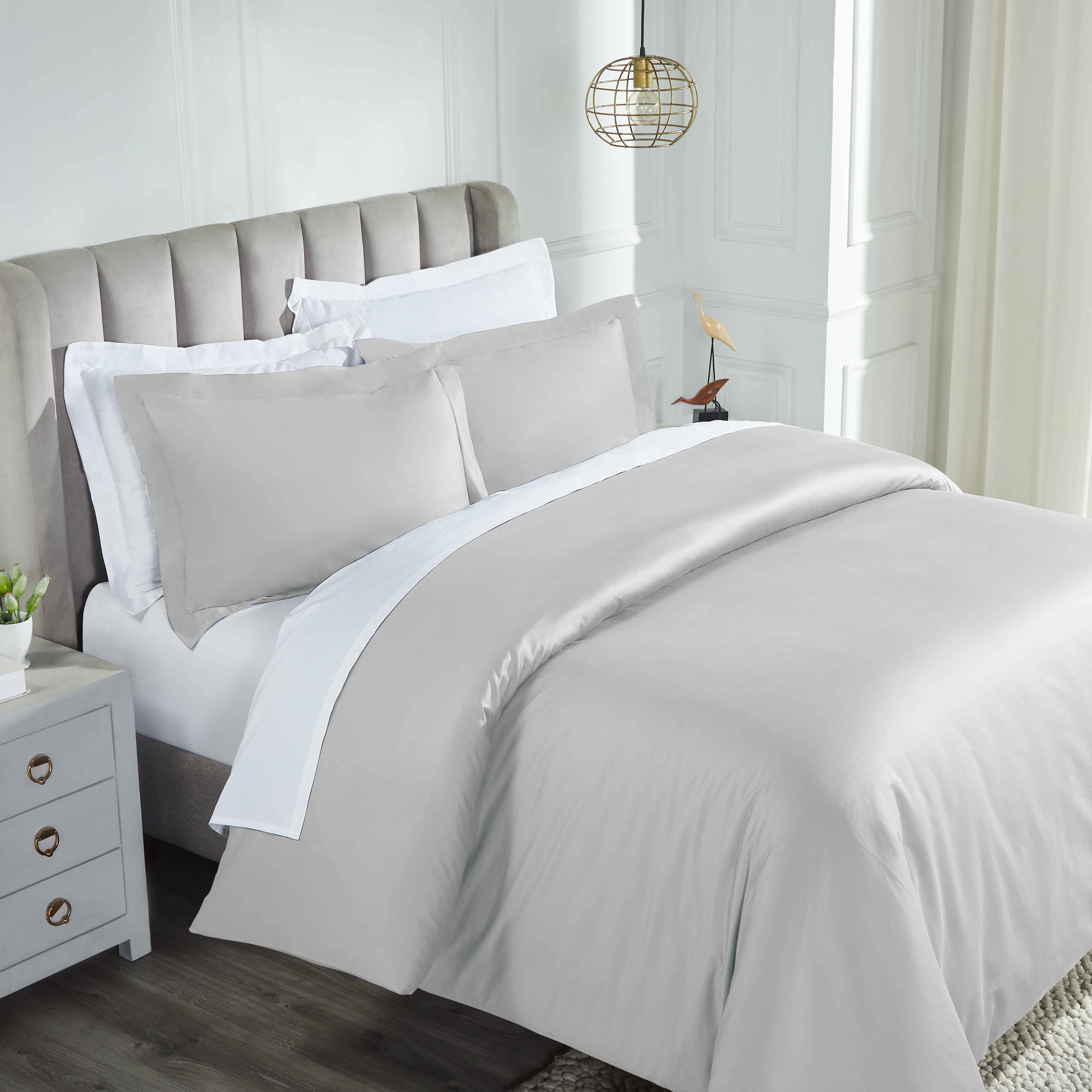 Luxury 850 Thread Count 100% Cotton Duvet Cover Set - King Size, Soft & Breathable Bedding for Hotel-Like Comfort - Perfect for Master Bedrooms, Guest Rooms & Airbnb Stays