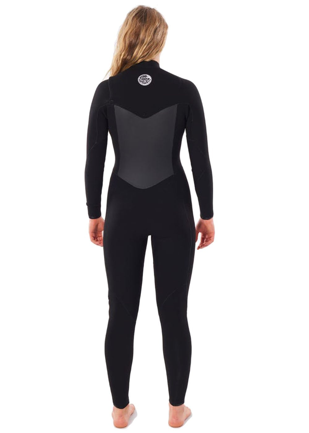 Rip Curl Women's Flashbomb 4/3 Chest Zip Steamer Wetsuit - Premium Full Body Wetsuit for Surfing, Diving & Water Sports - Ideal for Cold Water Surf Sessions & Scuba Diving