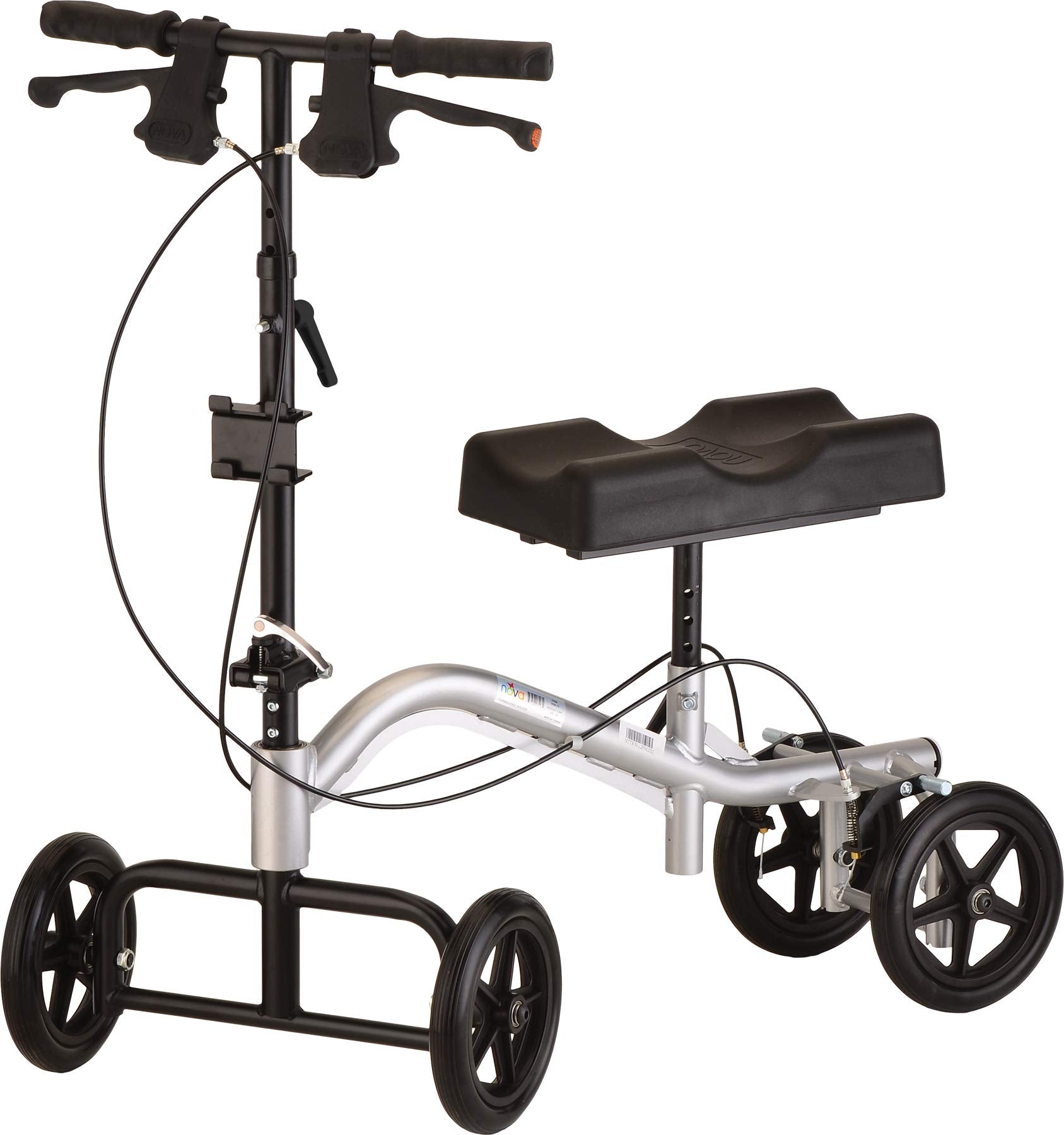 Nova Steerable Knee Walker TKW 12 - Lightweight Mobility Scooter for Foot & Ankle Injuries - Ideal for Post-Surgery Recovery & Indoor/Outdoor Use