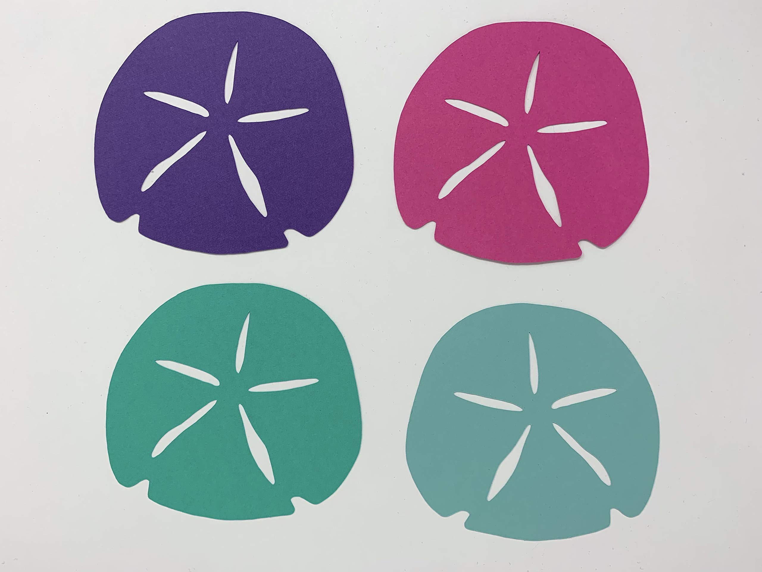 Sand Dollar Die Cuts - 25pcs Ocean-Themed Party Decorations for Beach Birthday, Classroom & Nautical Events - Perfect for Coastal Weddings, Baby Showers & Summer Decor