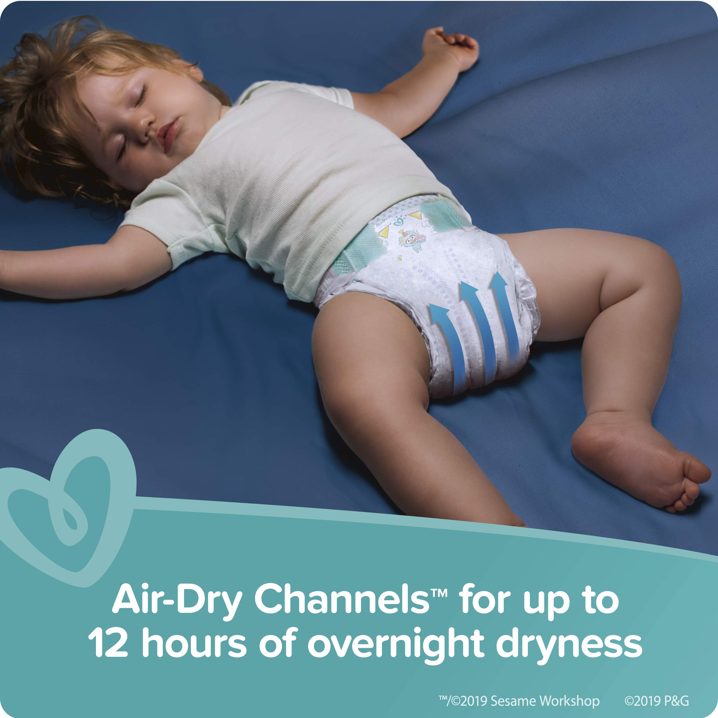 Pampers Baby Dry Disposable Diapers Size 3 (210 Count) & Sensitive Baby Wipes (336 Count) - One Month Supply for Newborns & Infants | Soft, Absorbent Protection for Day & Night Use | Ideal for Home, Travel & Daycare