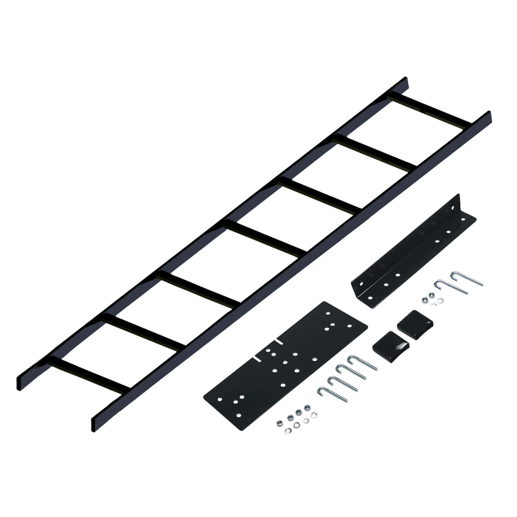 5 Feet ICC Ladder Rack - Heavy Duty Cable Runway Rack-to-Wall Kit for Network & Data Center Cable Management - Perfect for Server Rooms, IT Closets and Office Wiring Organization