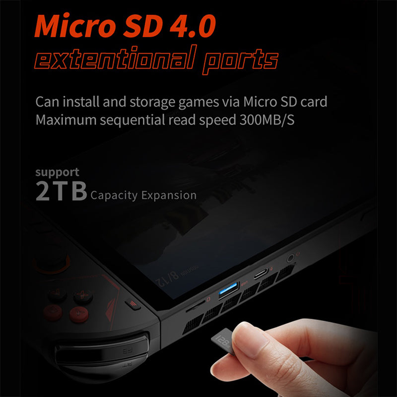 OneXPlayer 2 Pro 5-in-1 Gaming Handheld - AMD Ryzen 7 7840U Processor | Portable PC Game Console for Steam/Windows Games | Perfect for Travel, Commuting & Home Entertainment