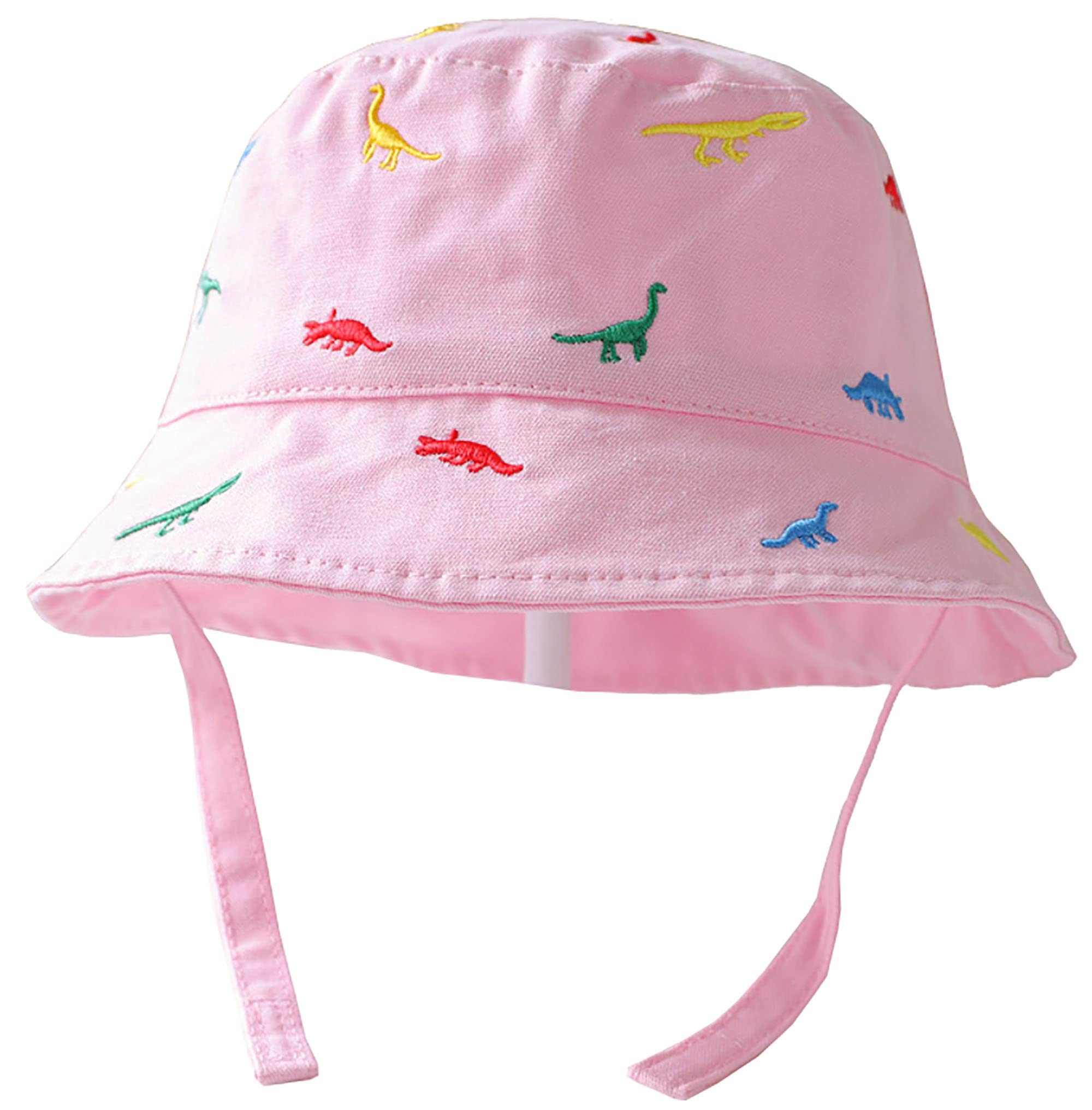 UPF 50+ Baby Sun Hat for Toddlers 2-6T - Adjustable Bucket Hat for Boys & Girls - UV Protection Beach Hat for Outdoor Play, Park & Summer Activities