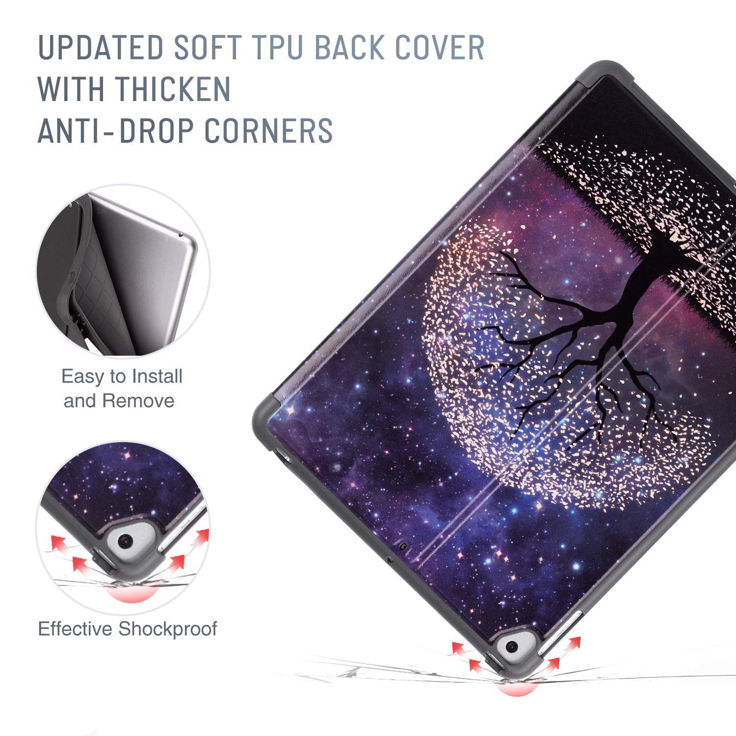 Premium Shockproof Case for iPad 9th/8th/7th Gen 10.2