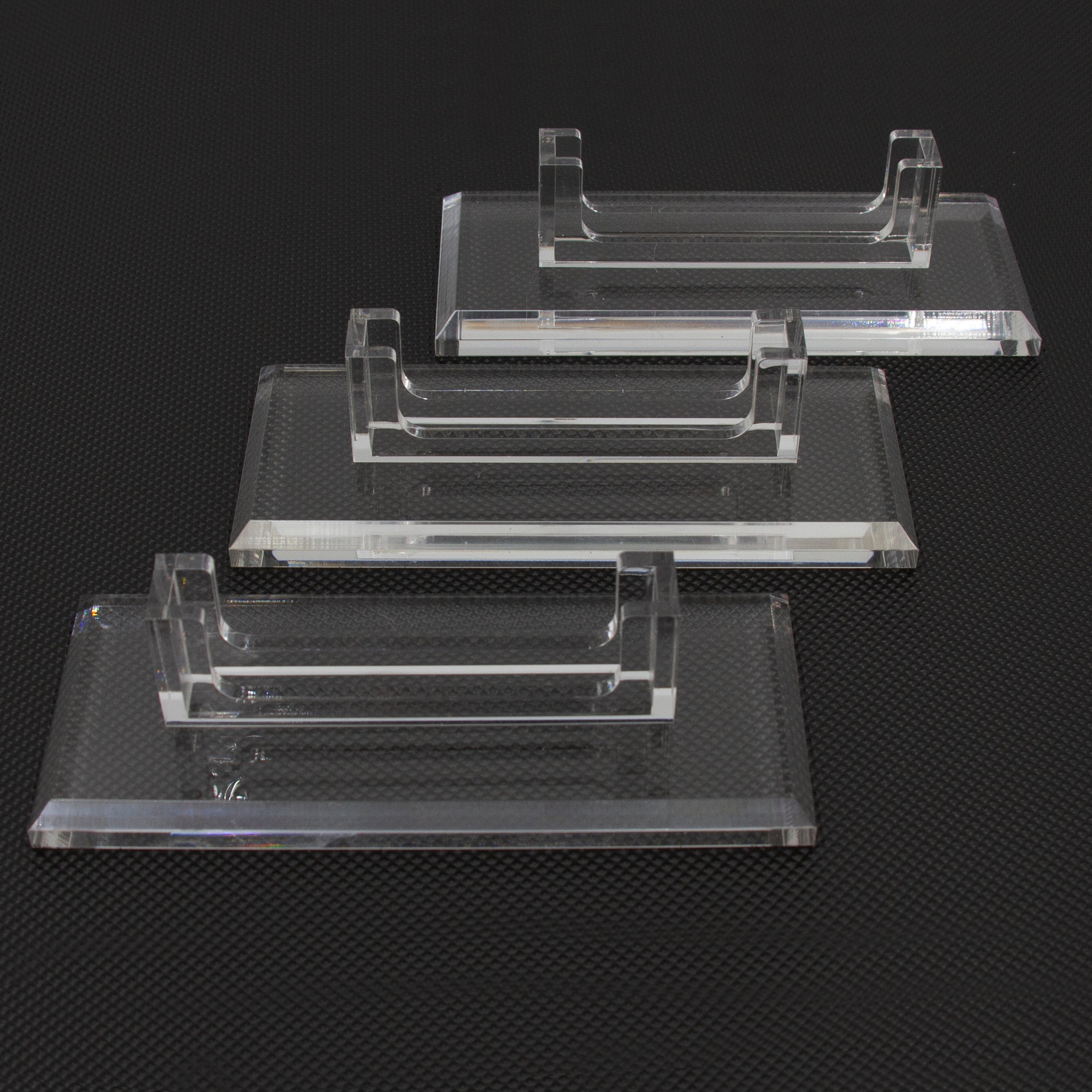 Professional Graded Card Display Stands - 3 Pack PSA/BGS/SGC/CGC Compatible Card Holder with Base - Perfect for Sports Card Collectors & Trading Card Game (TCG) Displays