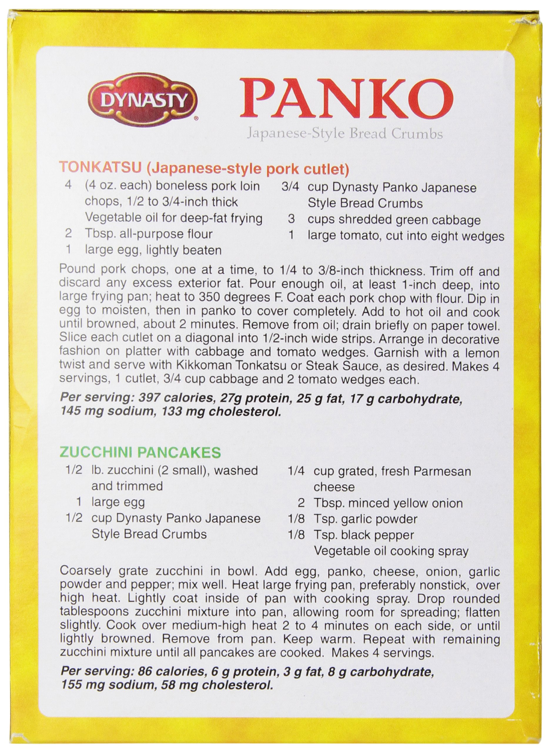Premium Dynasty Panko Bread Crumbs - 8 Oz (6-Pack) | Japanese-Style Crispy Coating for Chicken, Fish & Seafood | Perfect for Frying, Baking & Air Frying