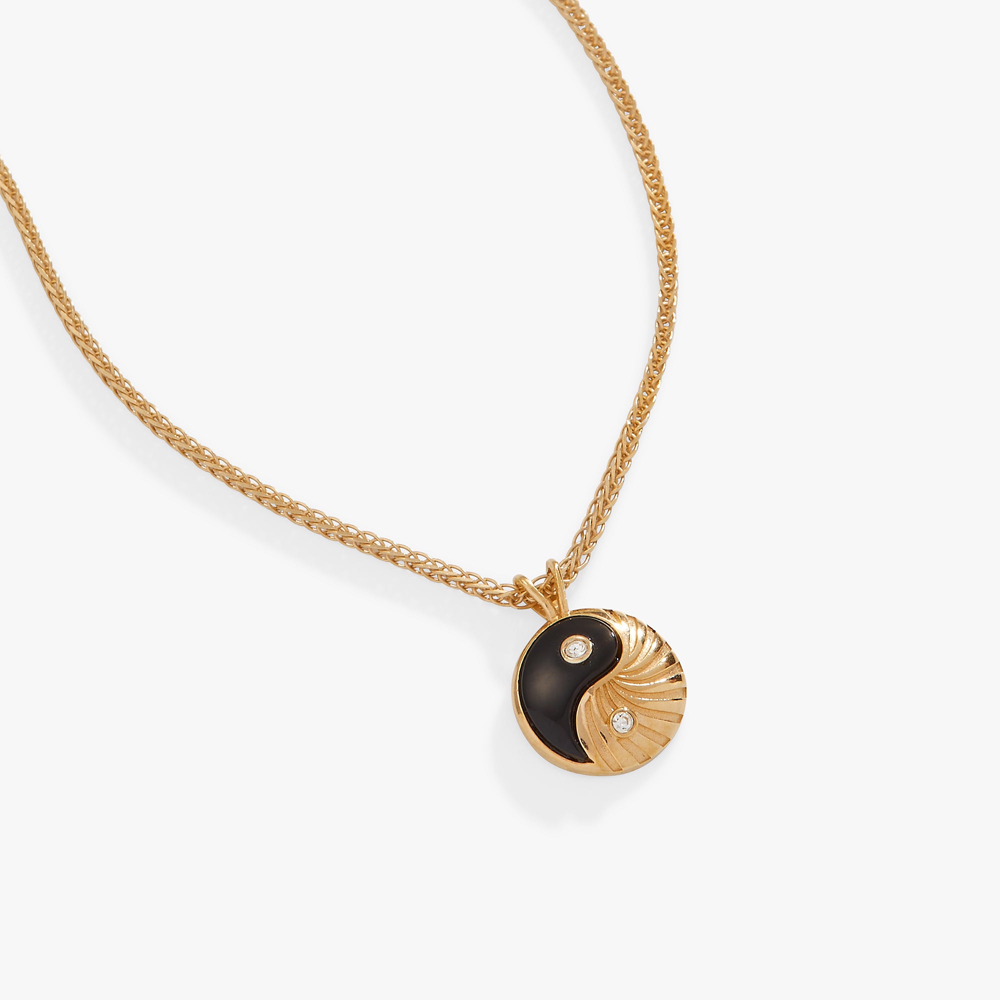 Black Onyx Yin Yang Necklace for Women - Elegant Spiritual Jewelry for Meditation, Yoga & Energy Balance