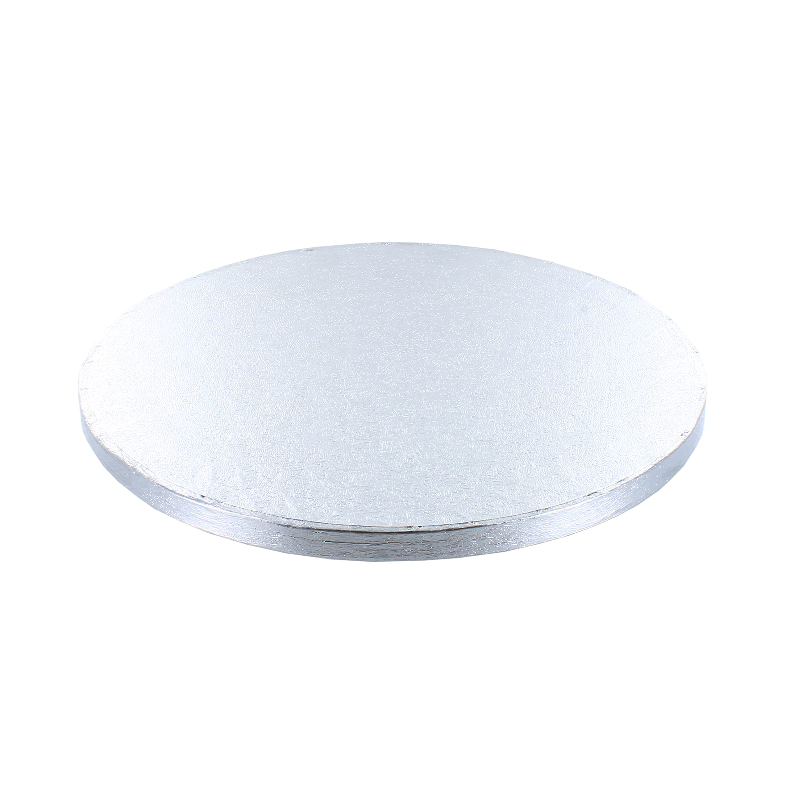 Culpitt 12-Inch Round Silver Cake Drum Board with White Cake Box - Professional Baking Supplies for Wedding, Birthday & Party Cakes