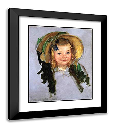 Black Modern Wood Frame with Double Matting