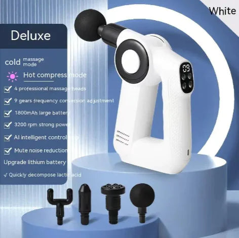 EliteEase Professional Muscle Massage Gun - Deep Tissue Percussion Therapy for Pain Relief & Recovery - Perfect for Athletes, Gym Lovers & Post-Workout Relaxation