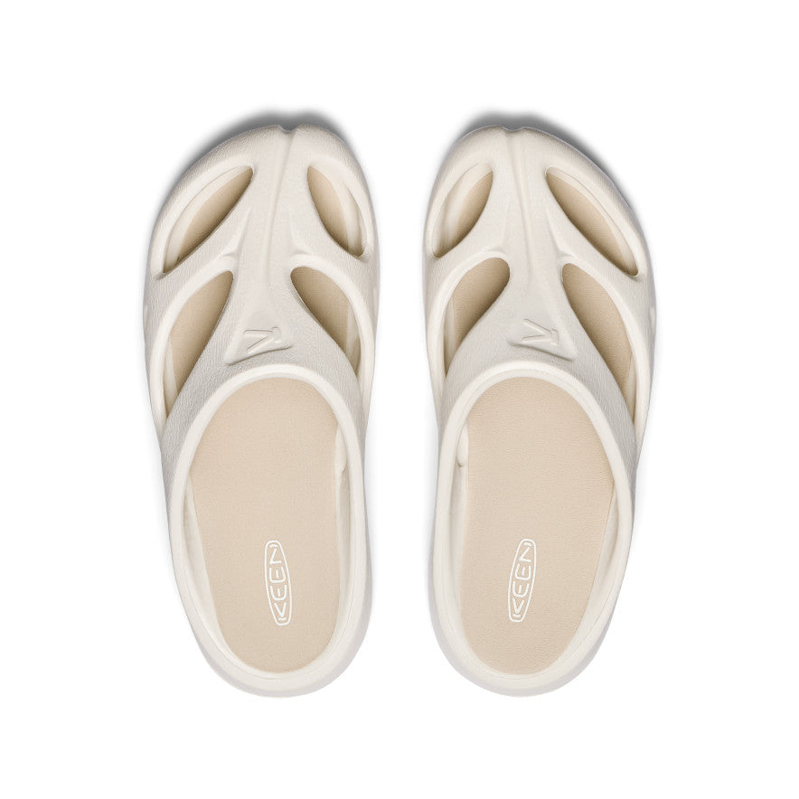 Women's Shanti Clog Sandals - Comfortable Slip-On White Latte Shoes for Women | Perfect for Casual Wear, Gardening, and Indoor Use