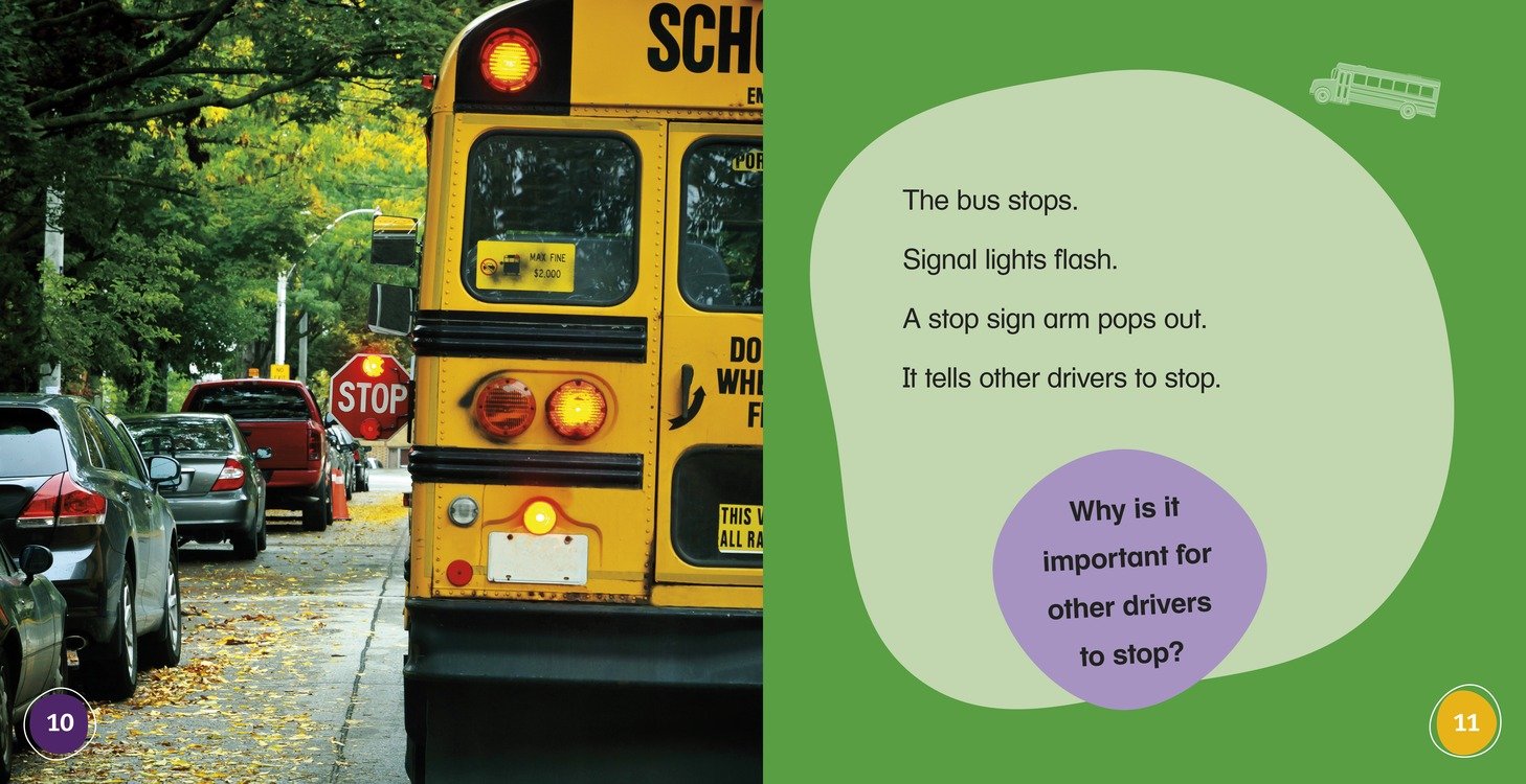School Buses on the Go - Children's Educational Book About Transportation Vehicles | Perfect for Classroom Reading & Kids' Learning Activities