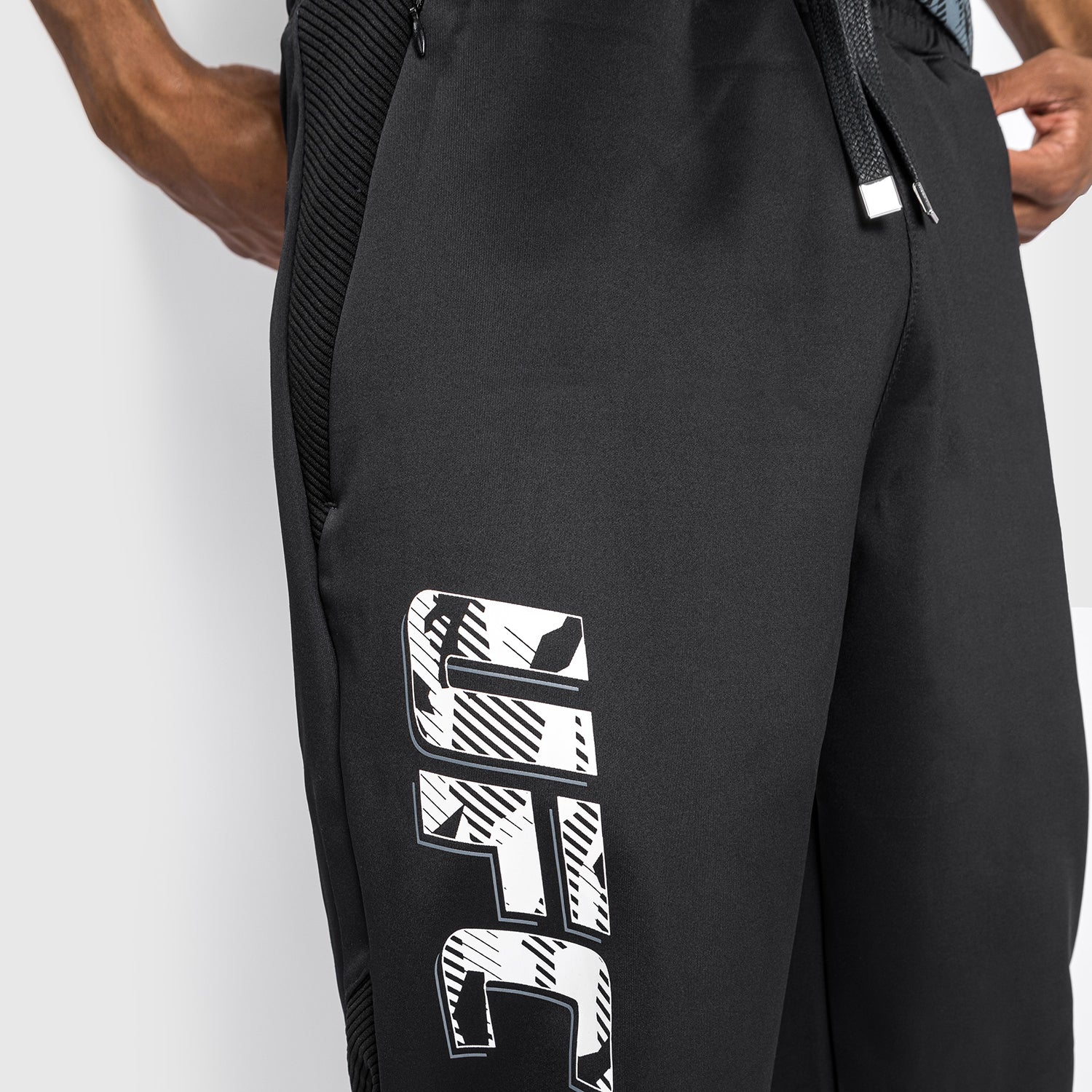 UFC Venum Authentic Fight Week Men's Training Pants - Black MMA Workout & Gym Joggers for Fighters & Athletes