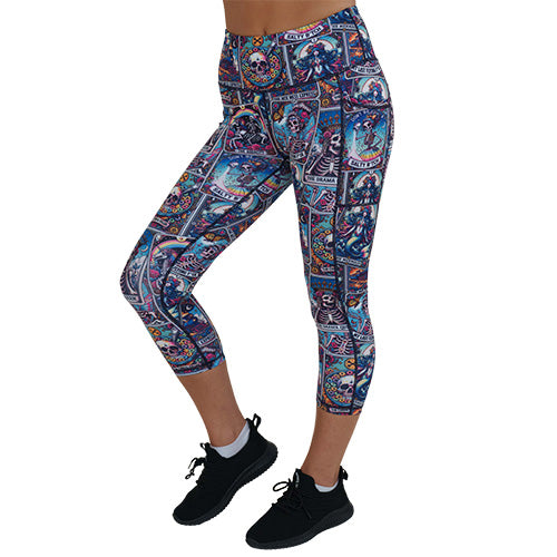 Psychic Yoga Pants for Women - High Waisted Tummy Control Leggings with Pockets - Perfect for Yoga, Workout, Running & Lounge Wear