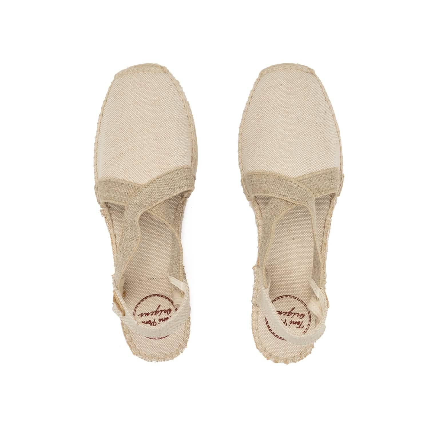 Women's Plain Canvas Wedge Espadrille Shoes - Comfortable Summer Casual Flats with Jute Sole | Perfect for Beach, Vacation & Everyday Wear - Verdi V