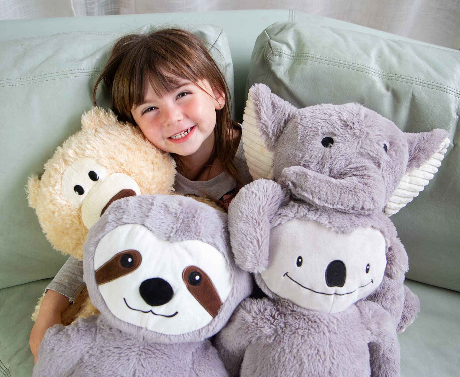 Weighted Stuffed Animals for Anxiety Relief - Calming Weighted Plush Toys for Kids & Adults | Perfect for Stress Relief, Sleep Aid, and Sensory Therapy