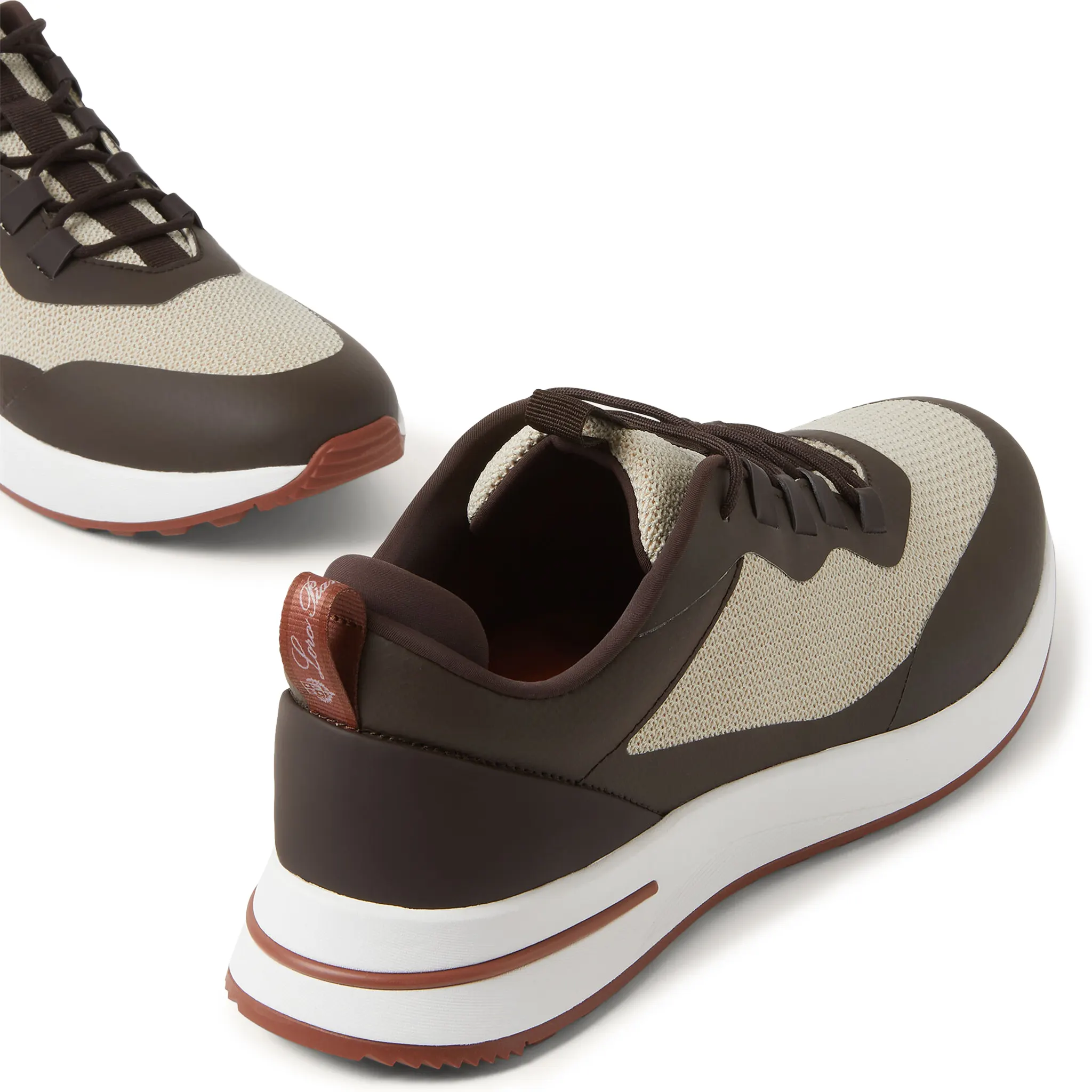 Loro Piana Week End Walk Desert Light Sneakers - Men's Luxury Casual Shoes for Walking & Travel | Perfect for Weekend Outings & City Strolls