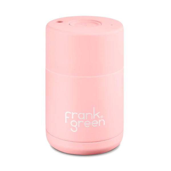Frank Green Ceramic Travel Mug - Insulated Reusable Coffee Cup with Lid, Leak-Proof & Eco-Friendly - Perfect for Office, Commuting & Outdoor Adventures
