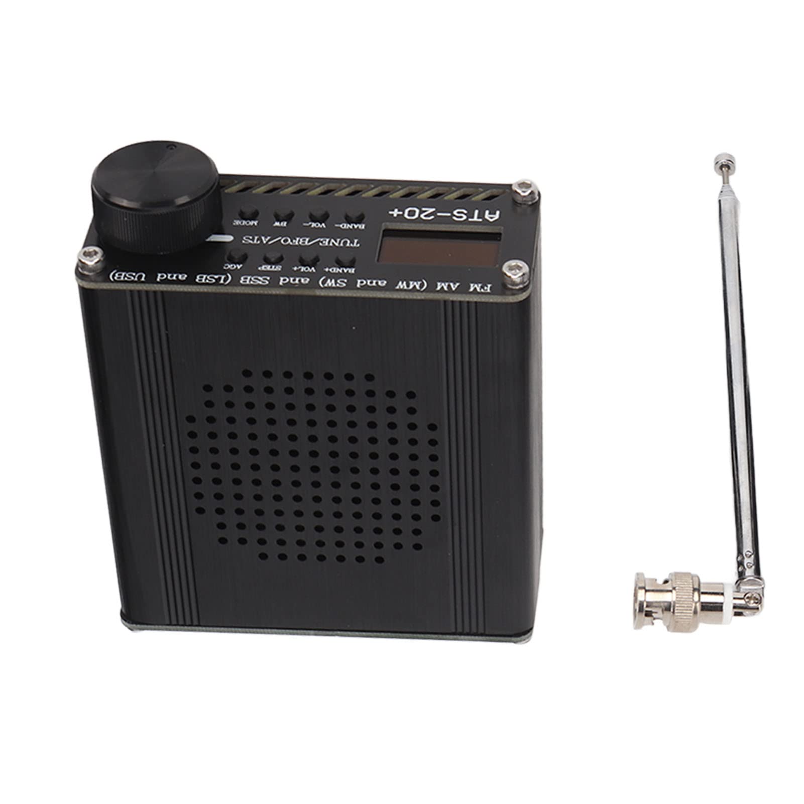 ATS-20+ Full Band Radio Receiver with High Sensitivity - FM/AM/World Band Portable Radio for Outdoor, Camping, Home & Emergency Use