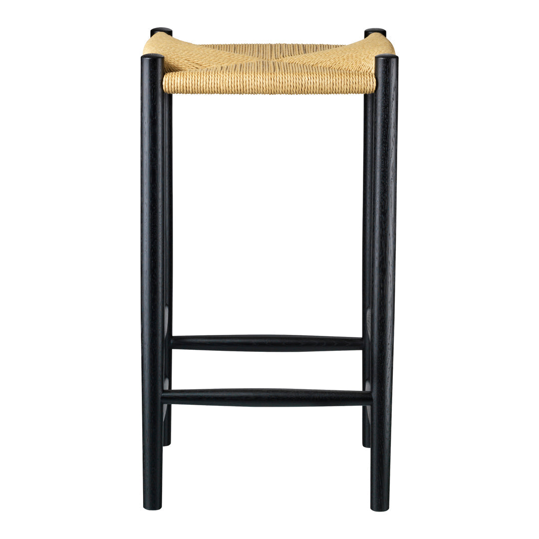 J164C Modern Counter Stool - Adjustable Height Bar Stool with Padded Seat - Perfect for Kitchen Island, Breakfast Bar & Home Decor