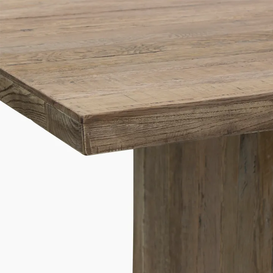 Menorca Dining Table 280cm - Modern Large Wooden Dining Table for 8-10 People - Perfect for Family Gatherings & Dinner Parties