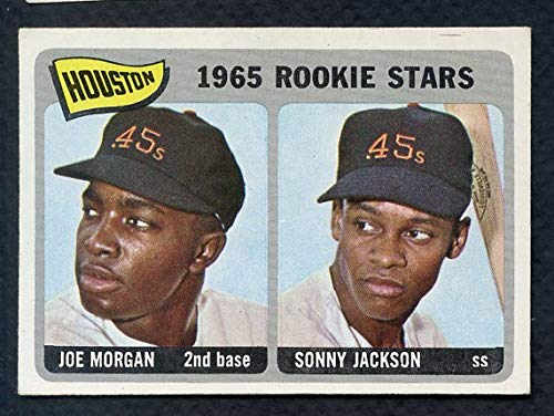 1965 Topps #16 Joe Morgan Houston Astros Baseball Card - EX Condition - Kit Young Cards - Perfect for Sports Memorabilia Collectors & Vintage Baseball Fans