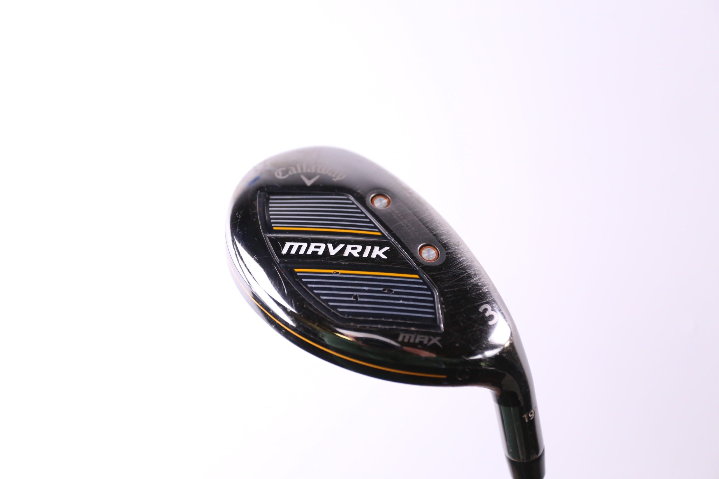 Used Callaway Mavrik Max 3H Hybrid Golf Club - Right Handed 19° Stiff Flex - Perfect for Mid-Handicap Players & Course Play