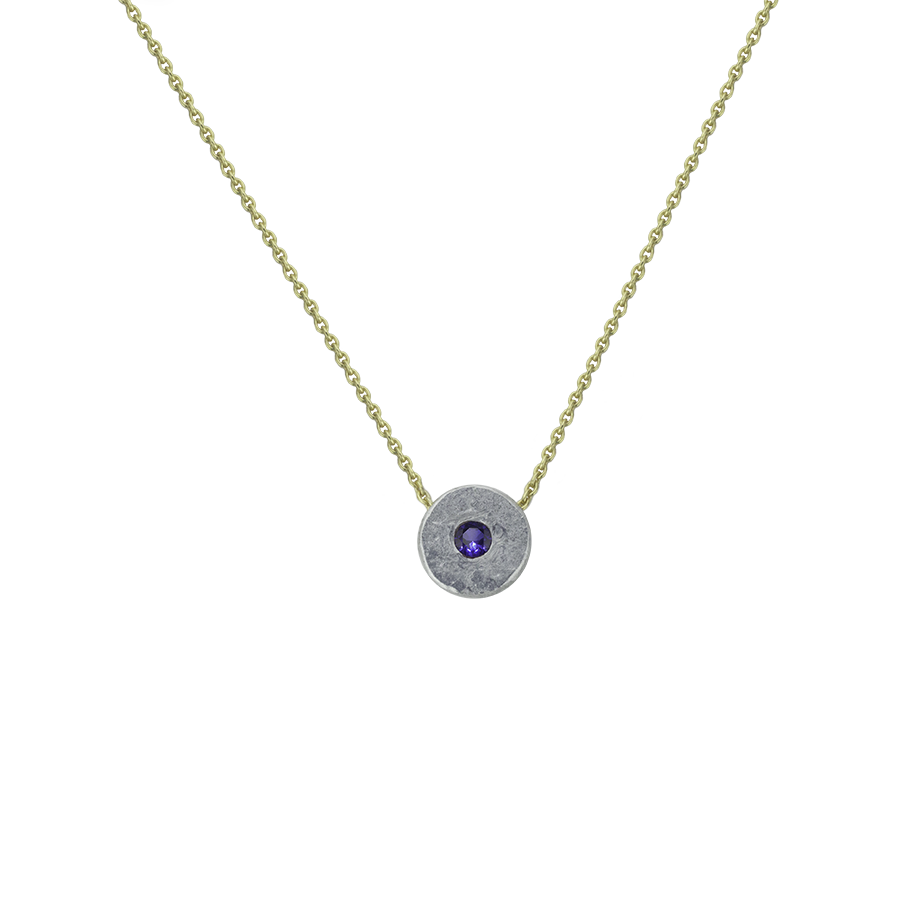 14K Gold Little But Fierce Birthstone Necklace - Personalized Dainty Jewelry Gift for Women, Mom, Daughter | Perfect for Birthdays, Anniversaries & Everyday Wear