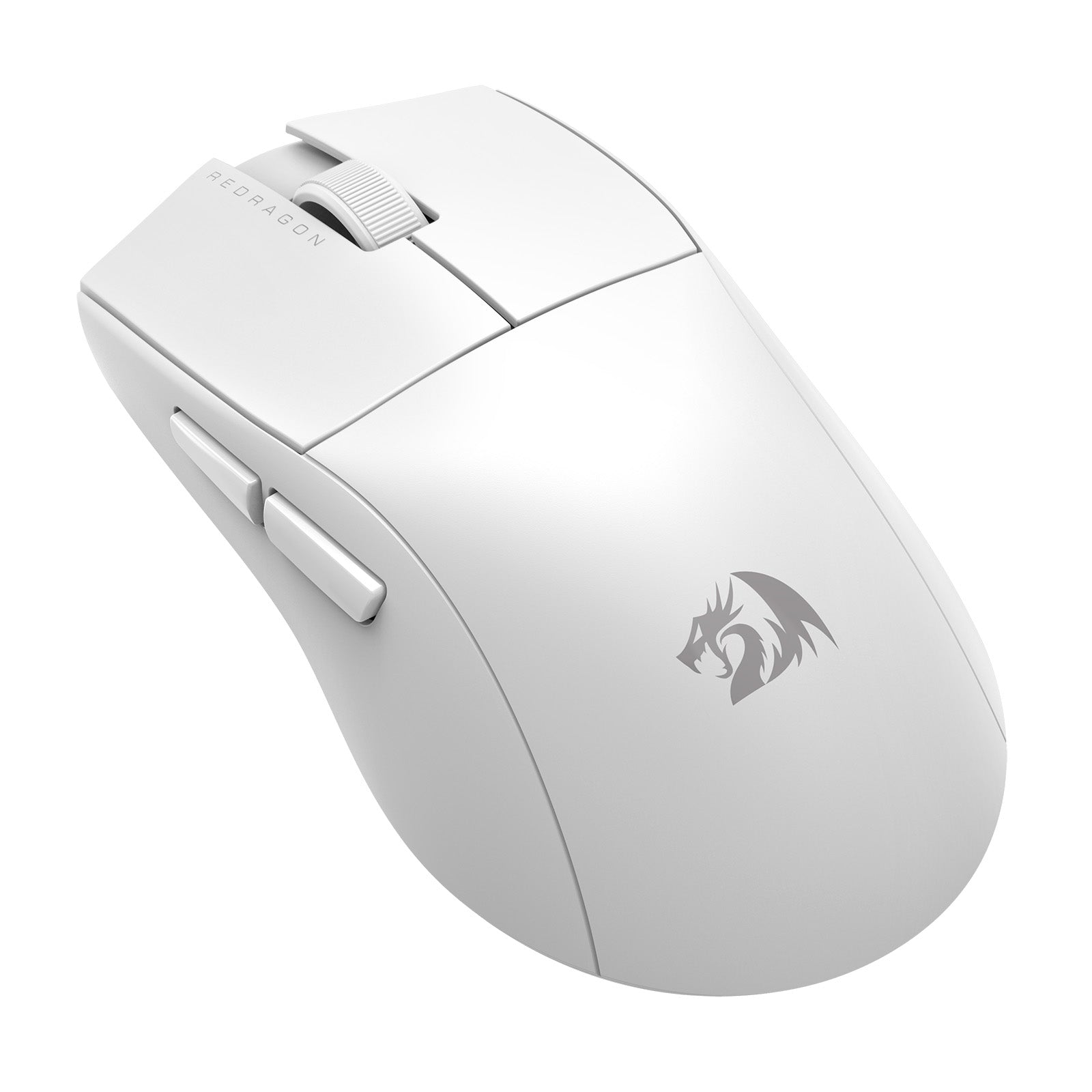 Redragon King Pro M916 Gaming Mouse - 4K Hz Polling Rate, Ergonomic Design, RGB Lighting - Perfect for FPS, MOBA & Esports Gaming (White)