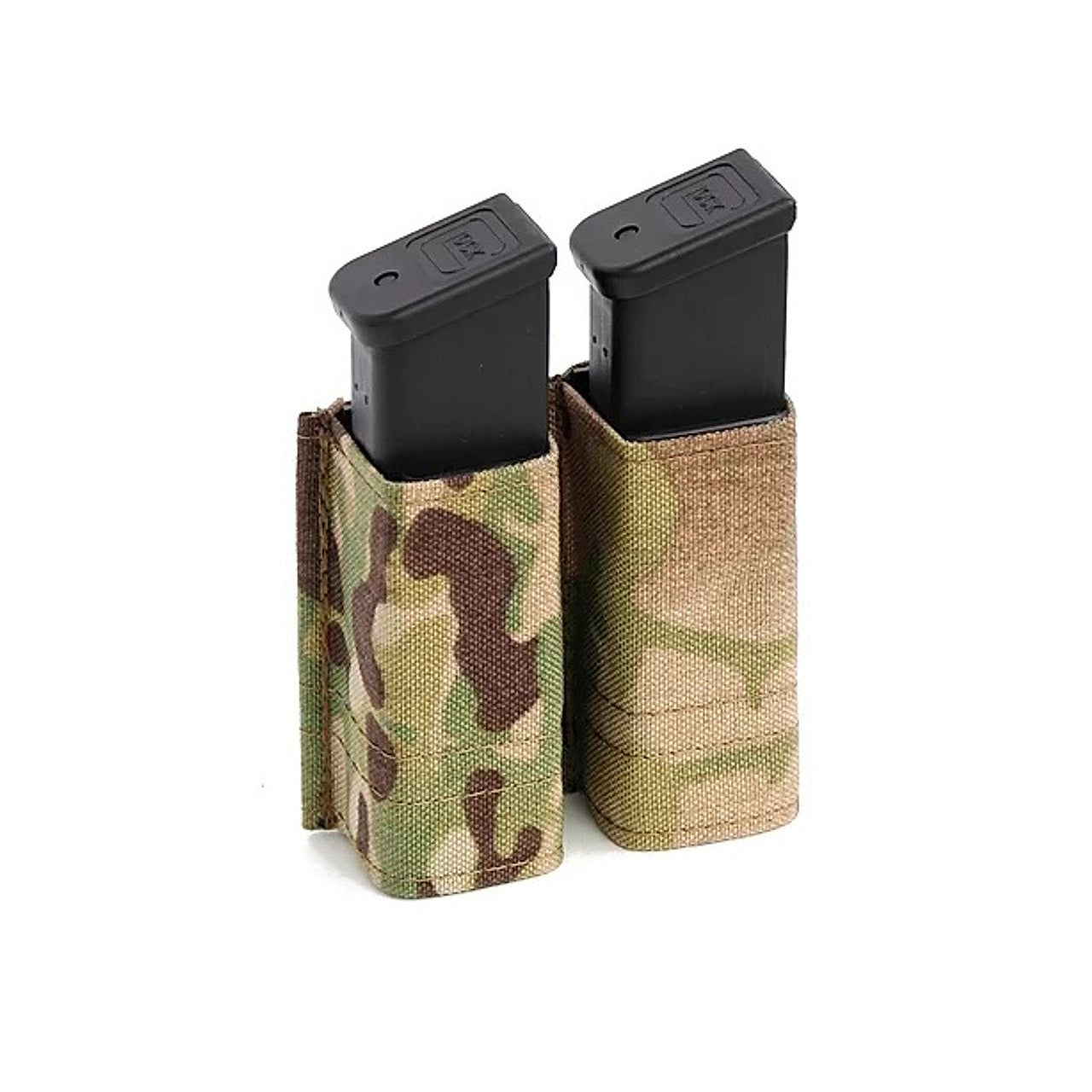 Esstac Double Pistol GAP KYWI Magazine Pouch - Includes 2 Malice Clips for Secure Attachment | Perfect for Tactical Gear, Range Training & Military Use
