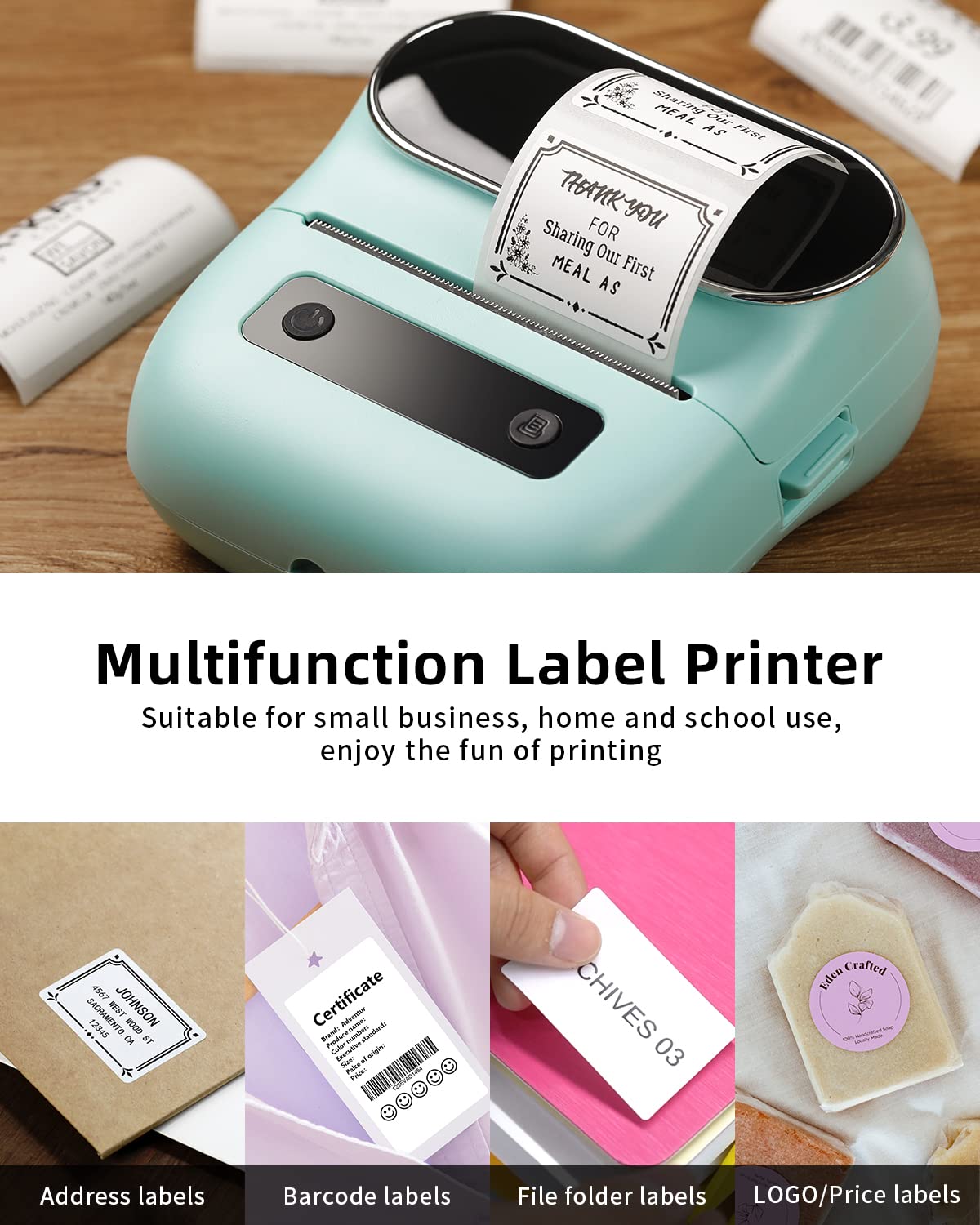 Phomemo M220 Bluetooth Thermal Label Printer - 3.14