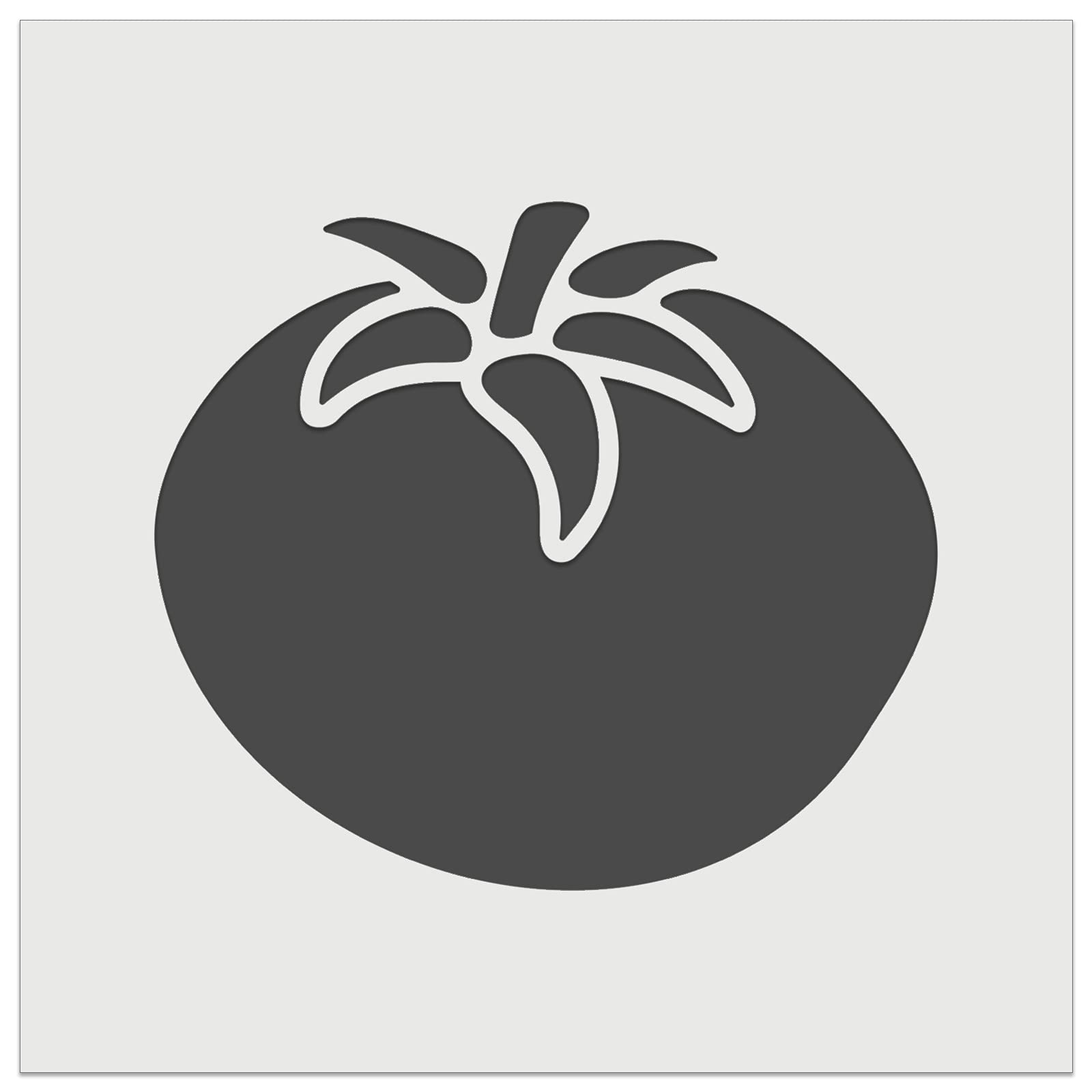 3.5 Inch Reusable Tomato Garden Fruit Wall Cookie Stencil for DIY Crafts & Baking - Perfect for Cake Decorating, Cupcake Toppers, and Home Kitchen Projects