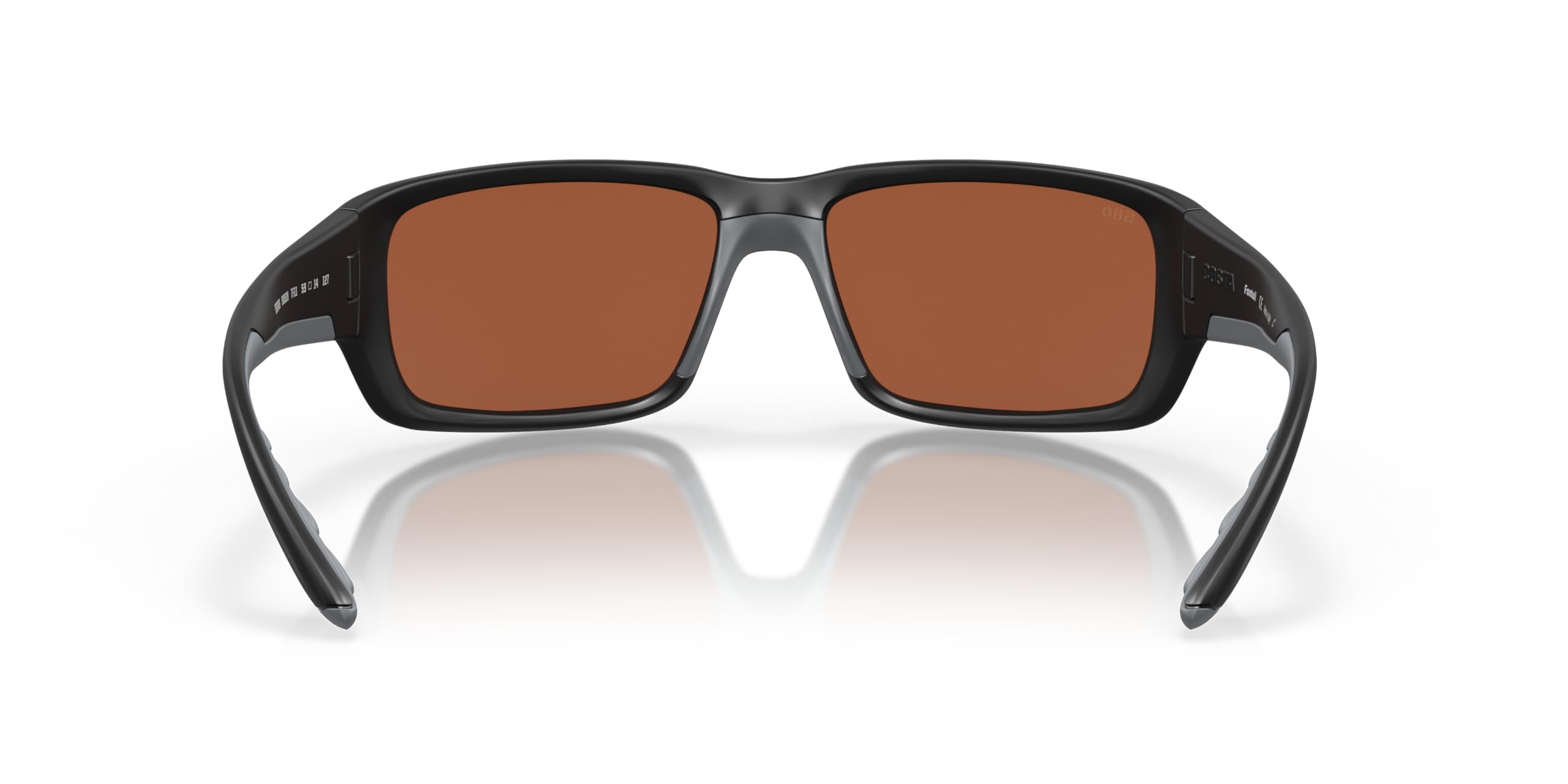 Costa Del Mar Men's Fantail Polarized Rectangular Sunglasses - UV Protection, Anti-Glare for Driving, Fishing & Outdoor Activities