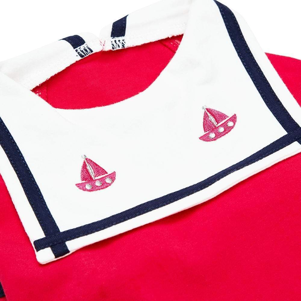 Blueberry Pet Soft & Comfy Summer Cotton Dog T-Shirts - 2 Pack Sailor Style Tank Tops for Small & Medium Dogs (12
