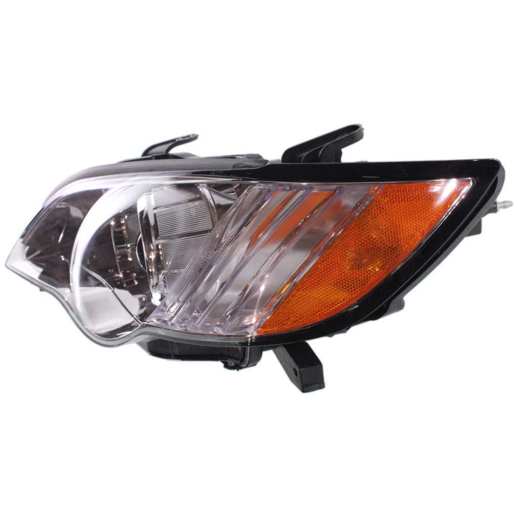 2008-2009 Subaru Legacy Driver Side Headlight Assembly with Bulbs - CAPA Certified (Part# SU2502130) | Direct Fit Replacement for Improved Night Visibility | Perfect for Daily Commuting & Road Trips