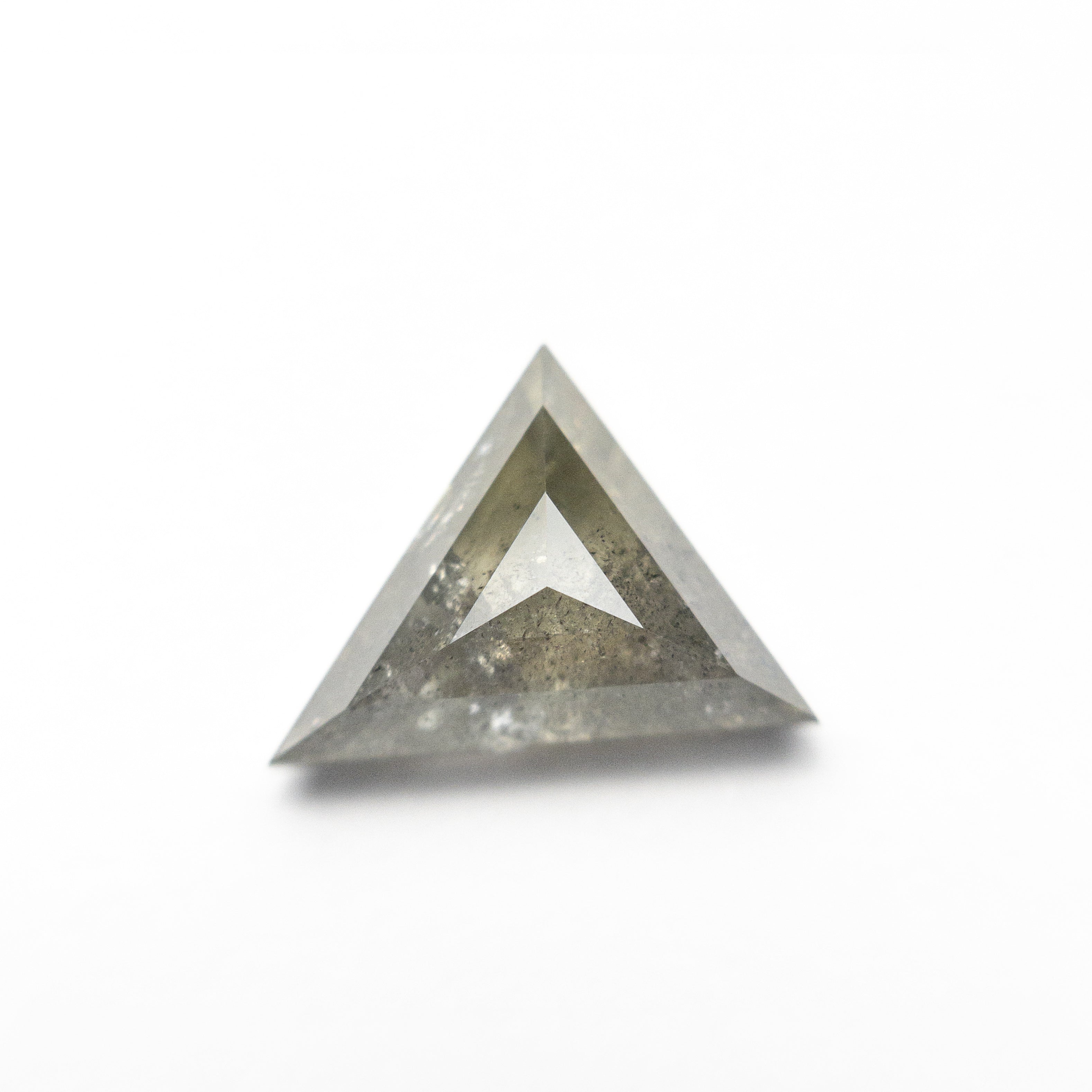 1.81ct 7.60x10.27x3.92mm Rose Cut Triangle Diamond - Elegant Jewelry for Engagement Rings & Special Occasions